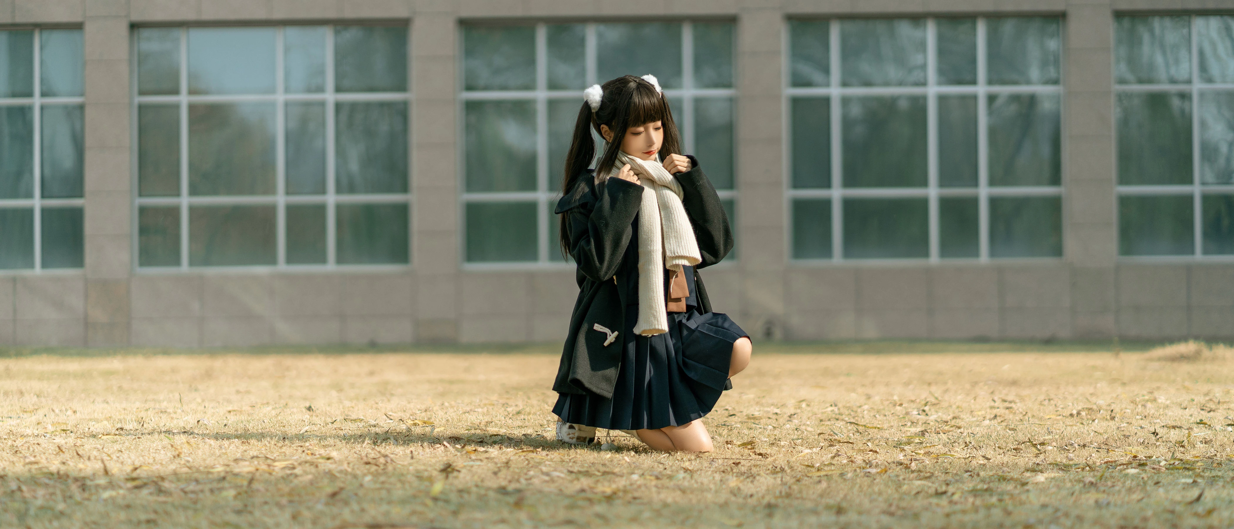 动漫博主蠢沫沫 – 秋季JK [19P]插图1