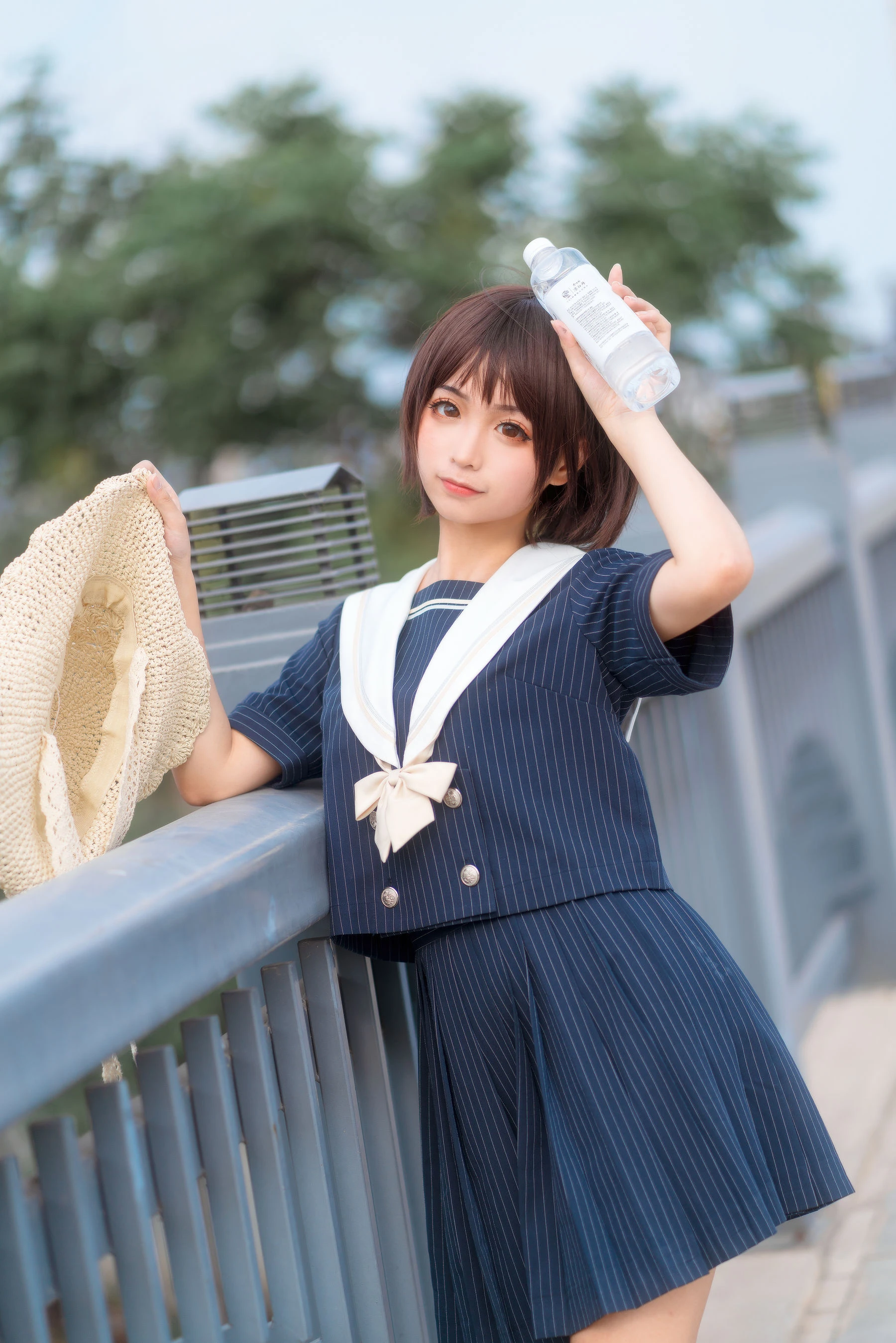 动漫博主蠢沫沫 JK制服 [40P]插图5