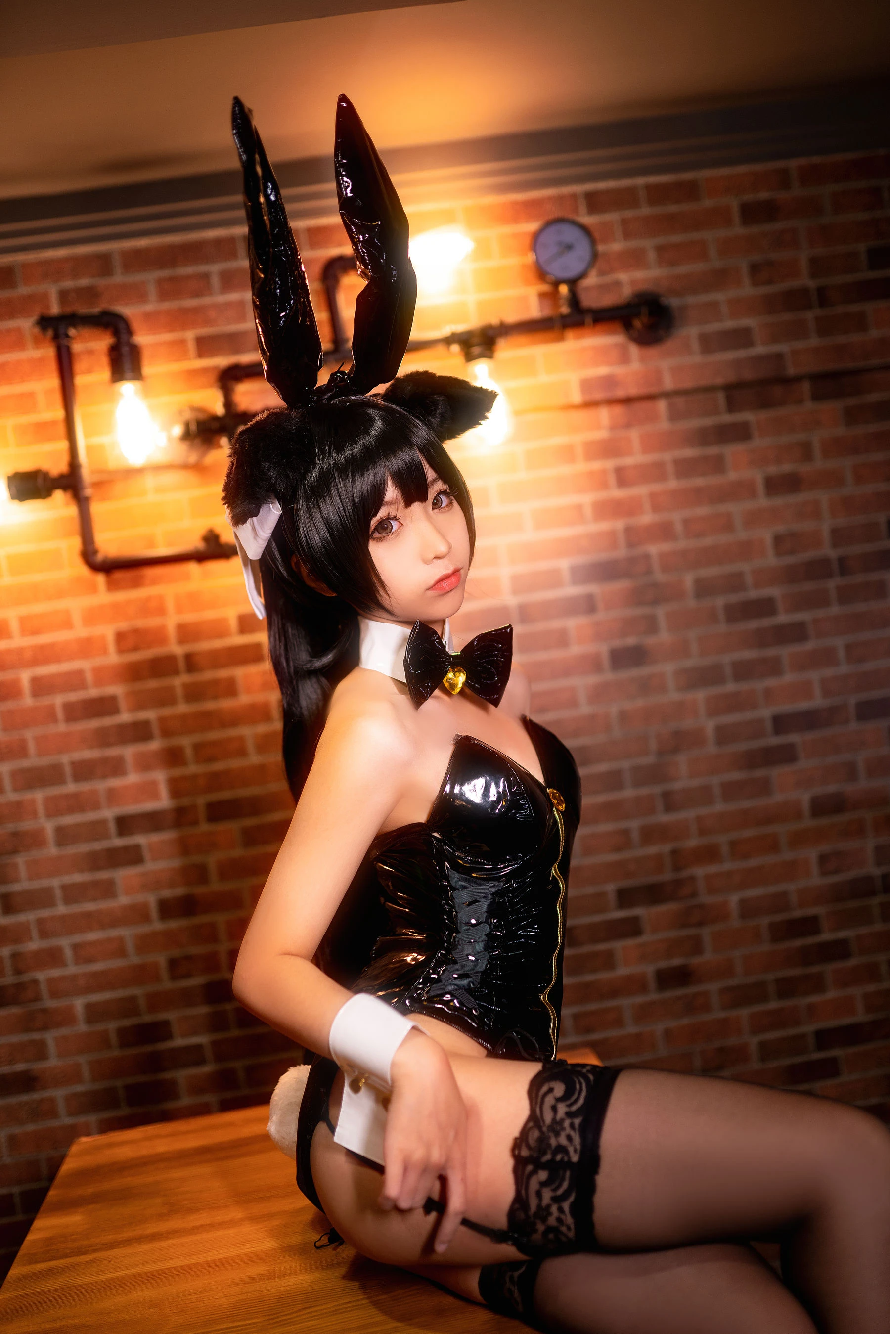 动漫博主蠢沫沫 高雄兔女郎 [40P]插图4