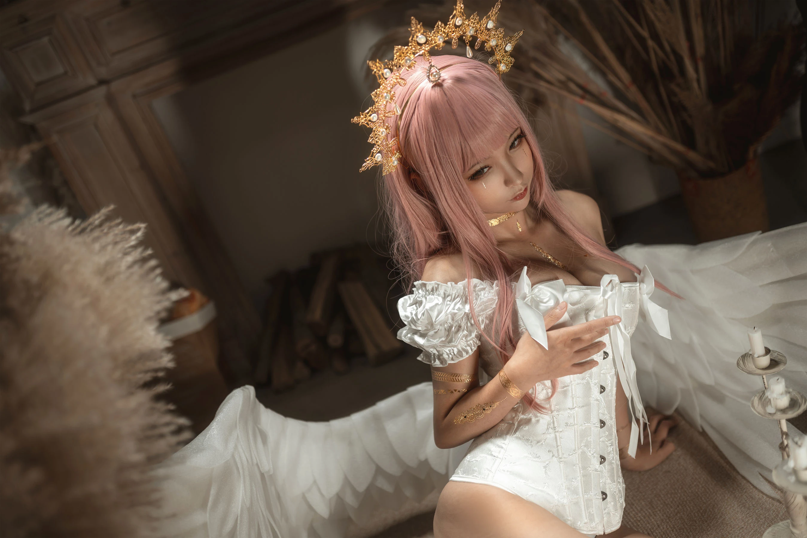 动漫博主蠢沫沫 – 圣天使 [40P]插图5