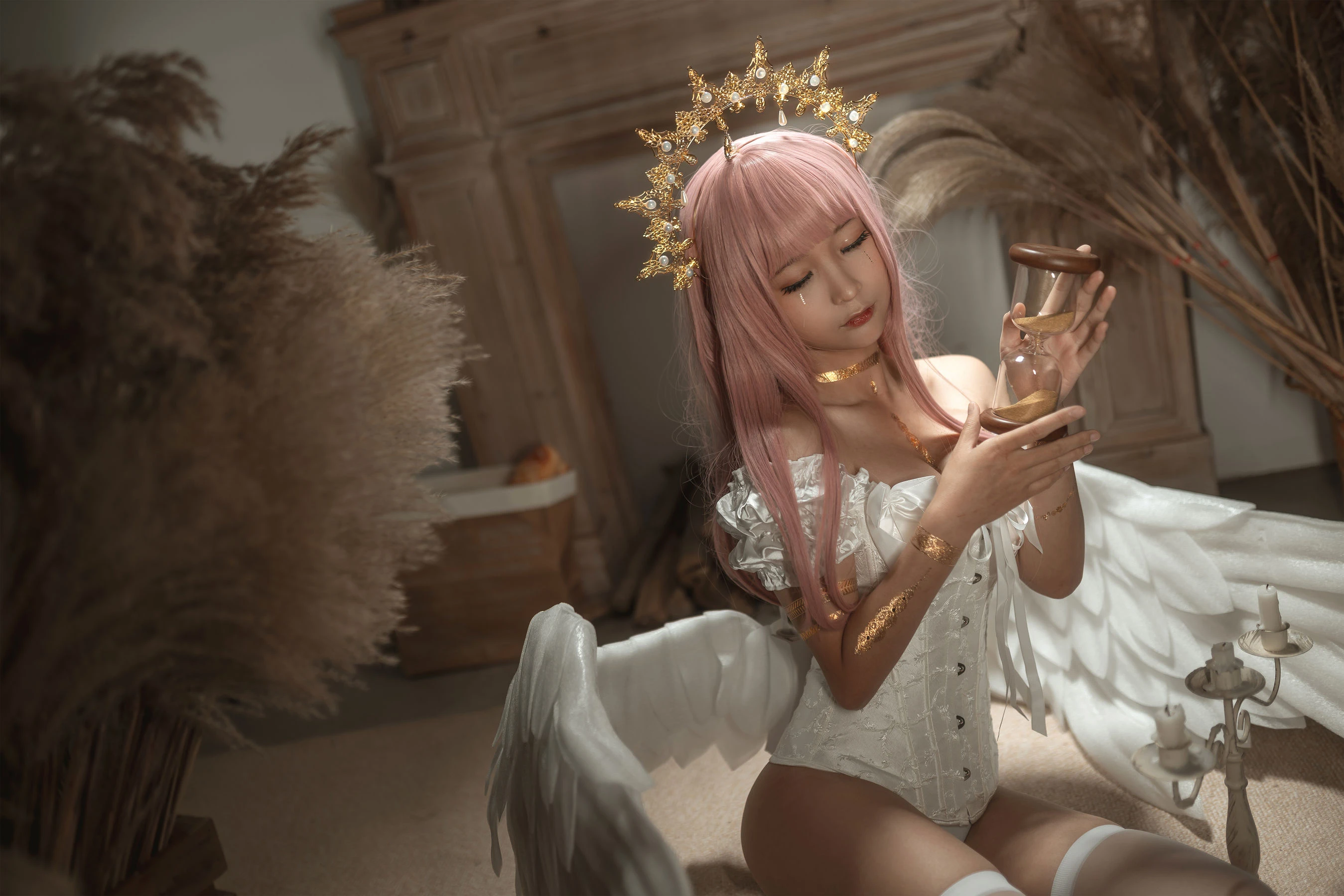 动漫博主蠢沫沫 – 圣天使 [40P]插图2