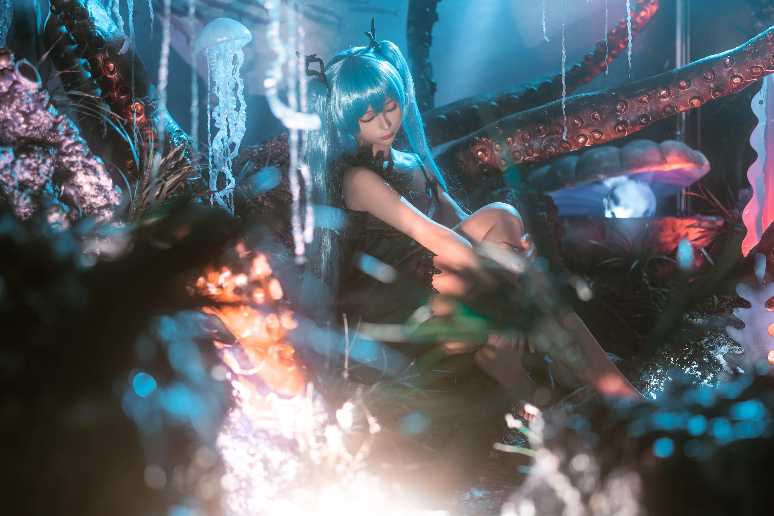 动漫博主蠢沫沫 – 深海少女 [44P]插图1