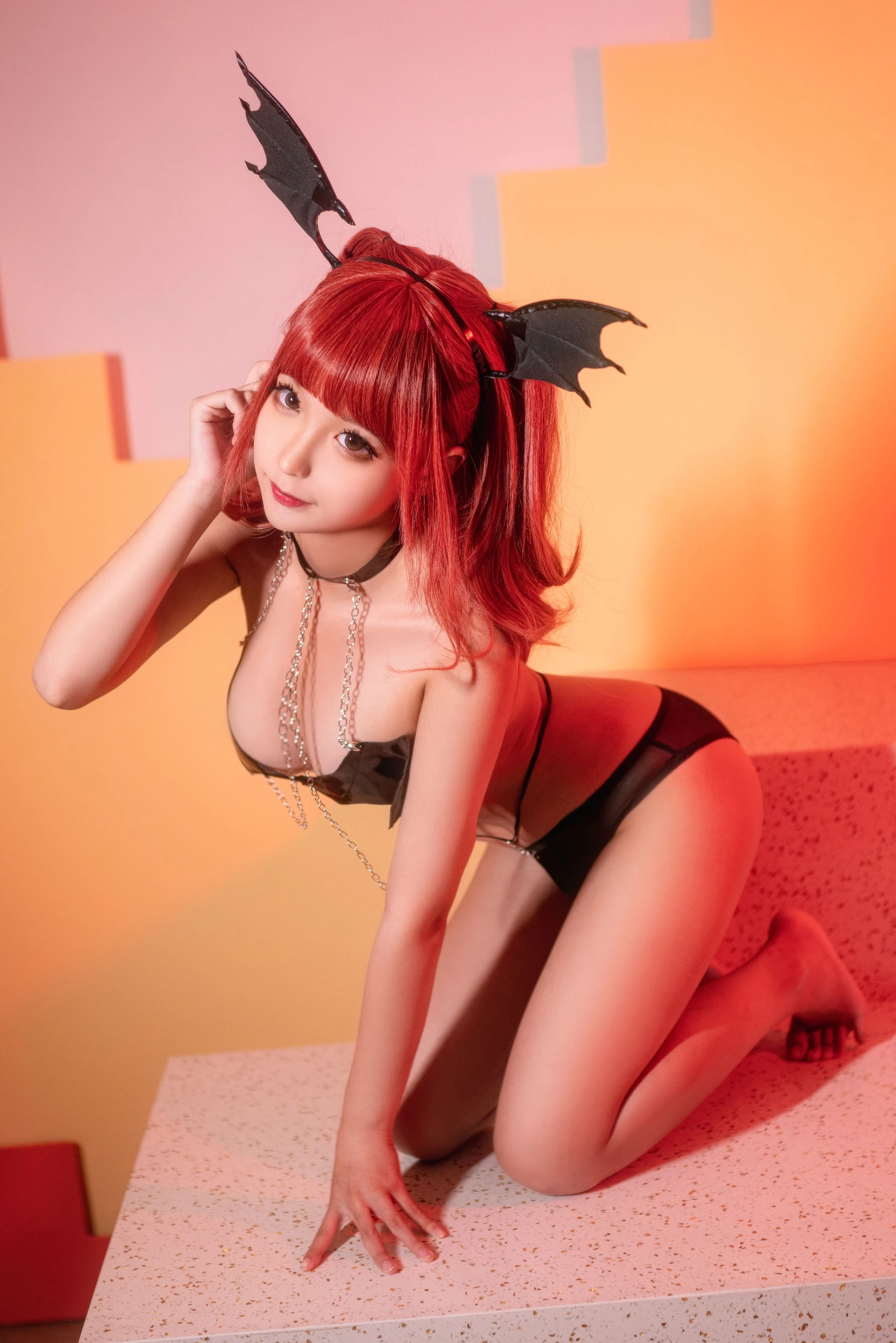 动漫博主蠢沫沫 恶魔 [40P]插图4