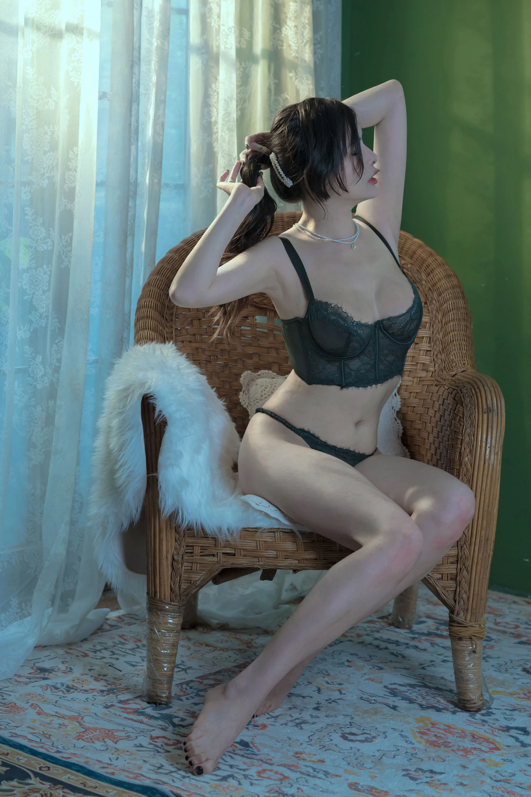 秋和柯基(夏小秋秋秋) – 绿墙 [25P]插图1