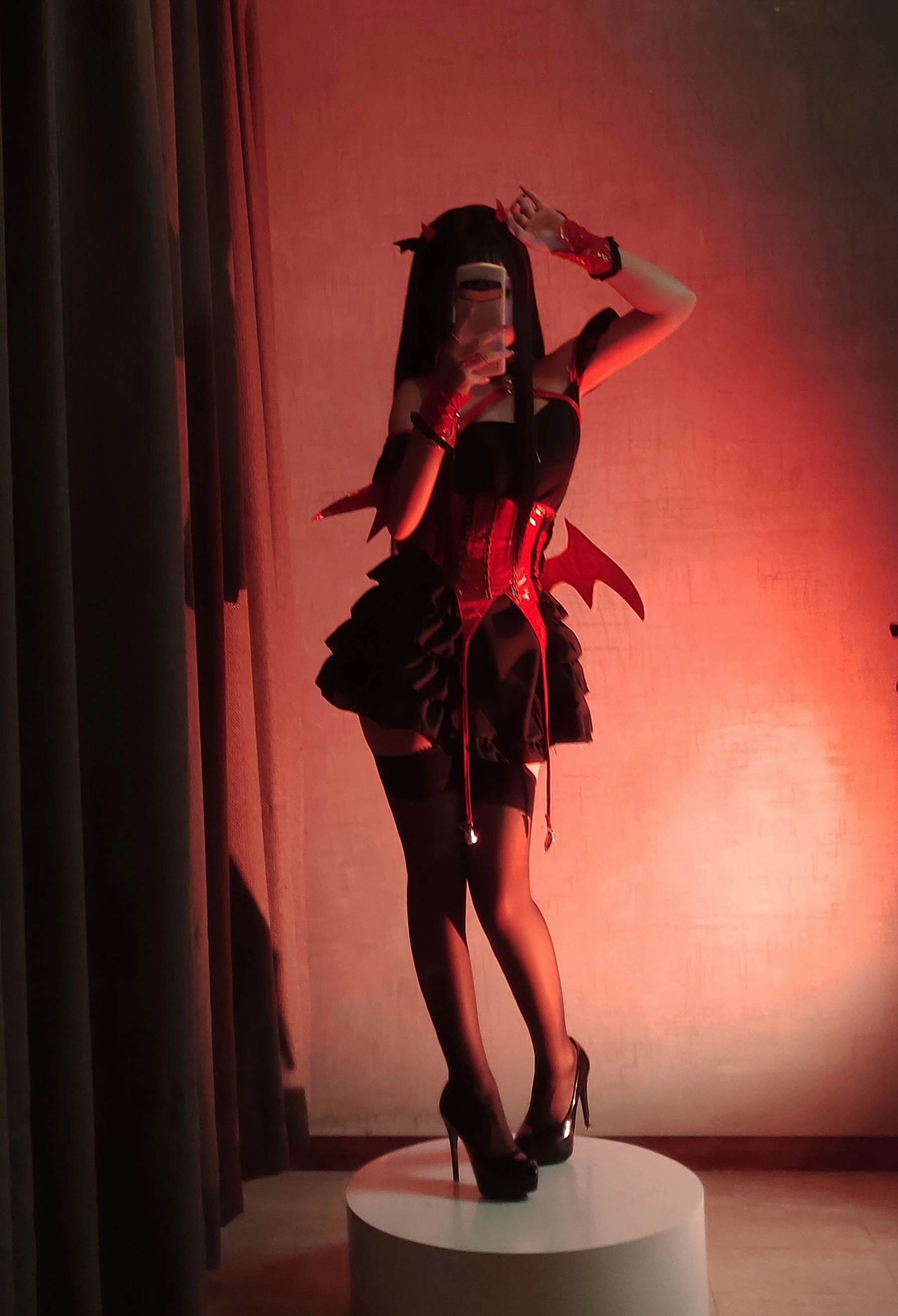 Cosplay日奈娇 – 万圣节 小恶魔 [32P]插图4