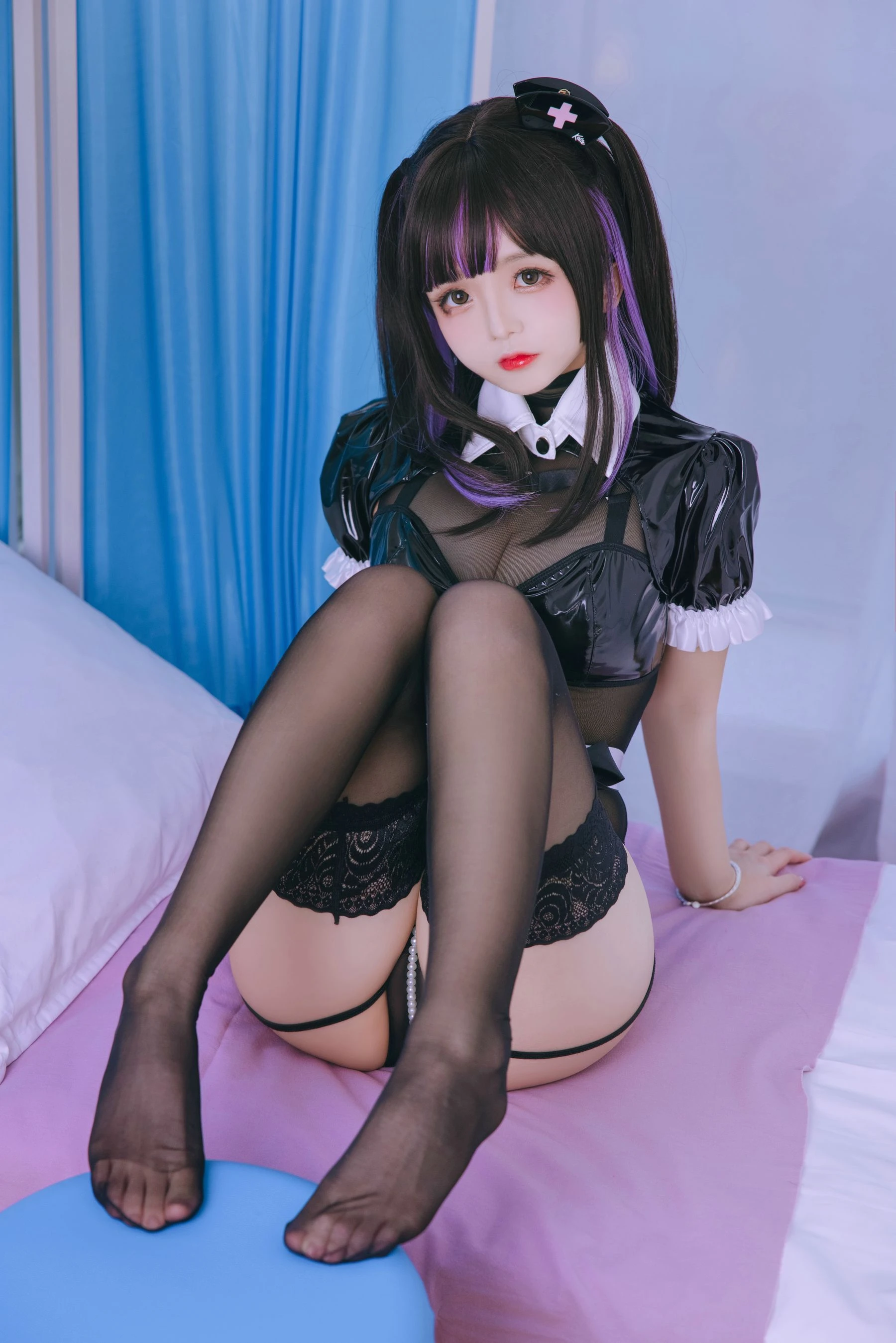 Cosplay日奈娇 – 口罩护士 [75P]插图5