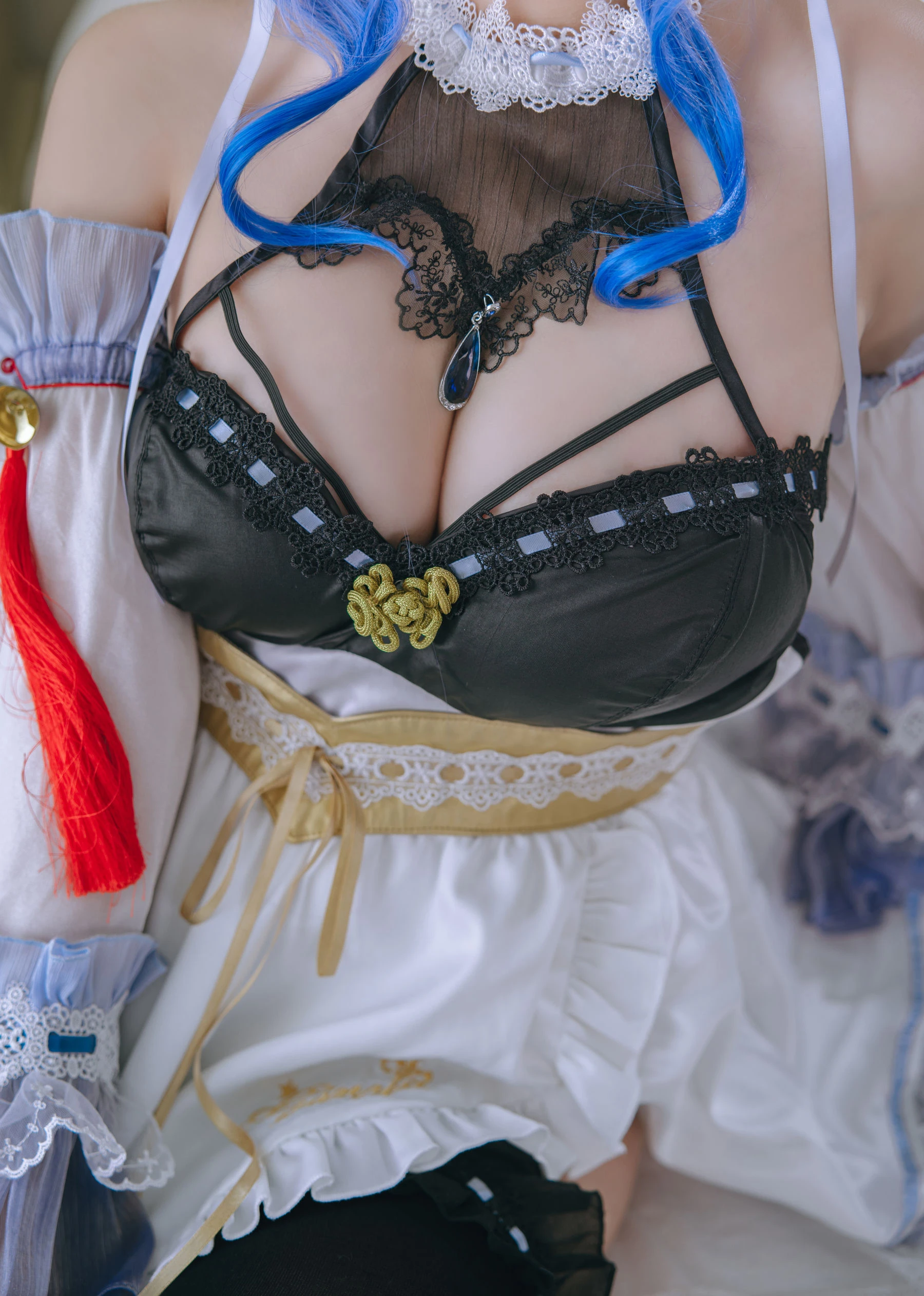 Cosplay日奈娇 – 甘雨女仆 [23P]插图5
