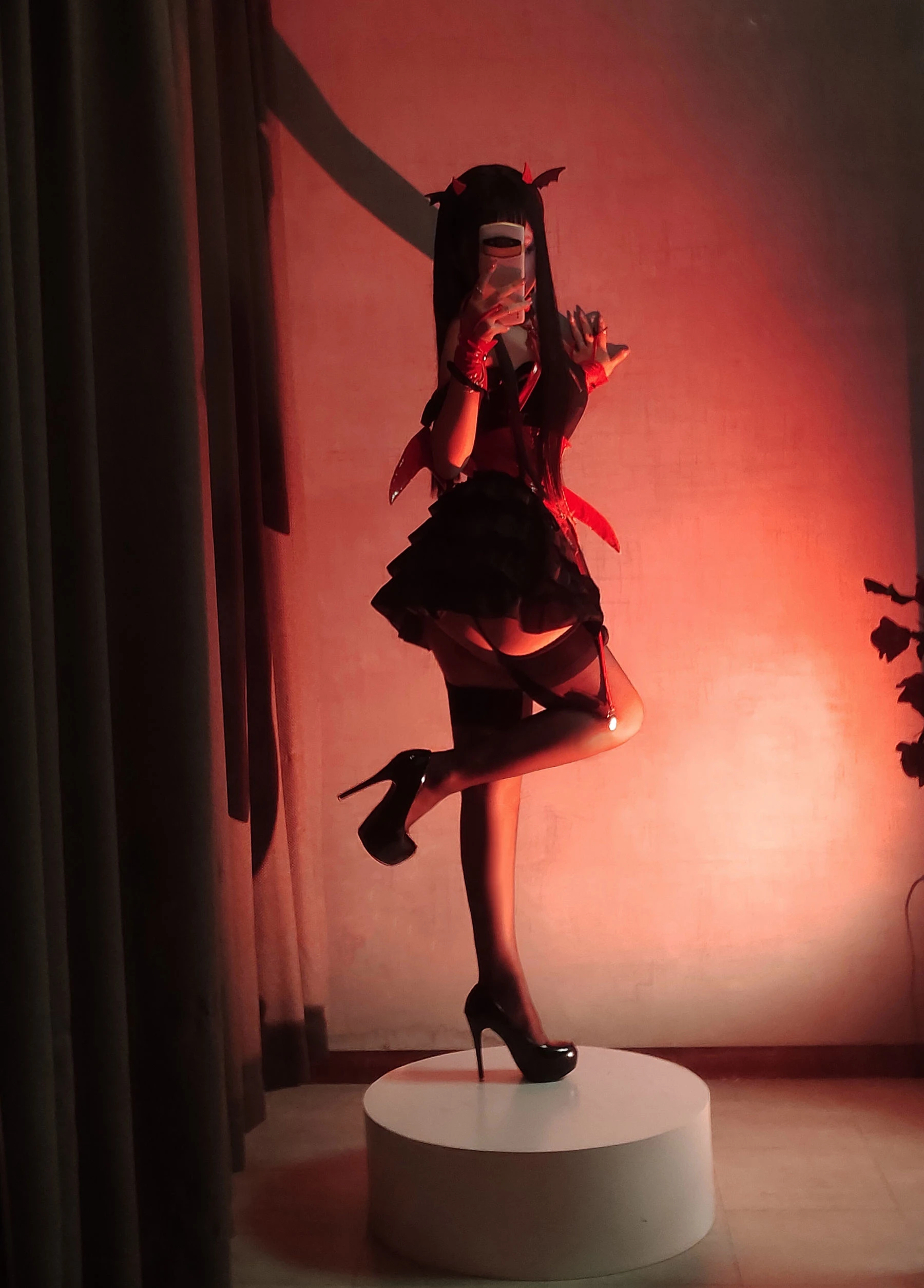 Cosplay日奈娇 – 万圣节 小恶魔 [32P]插图3