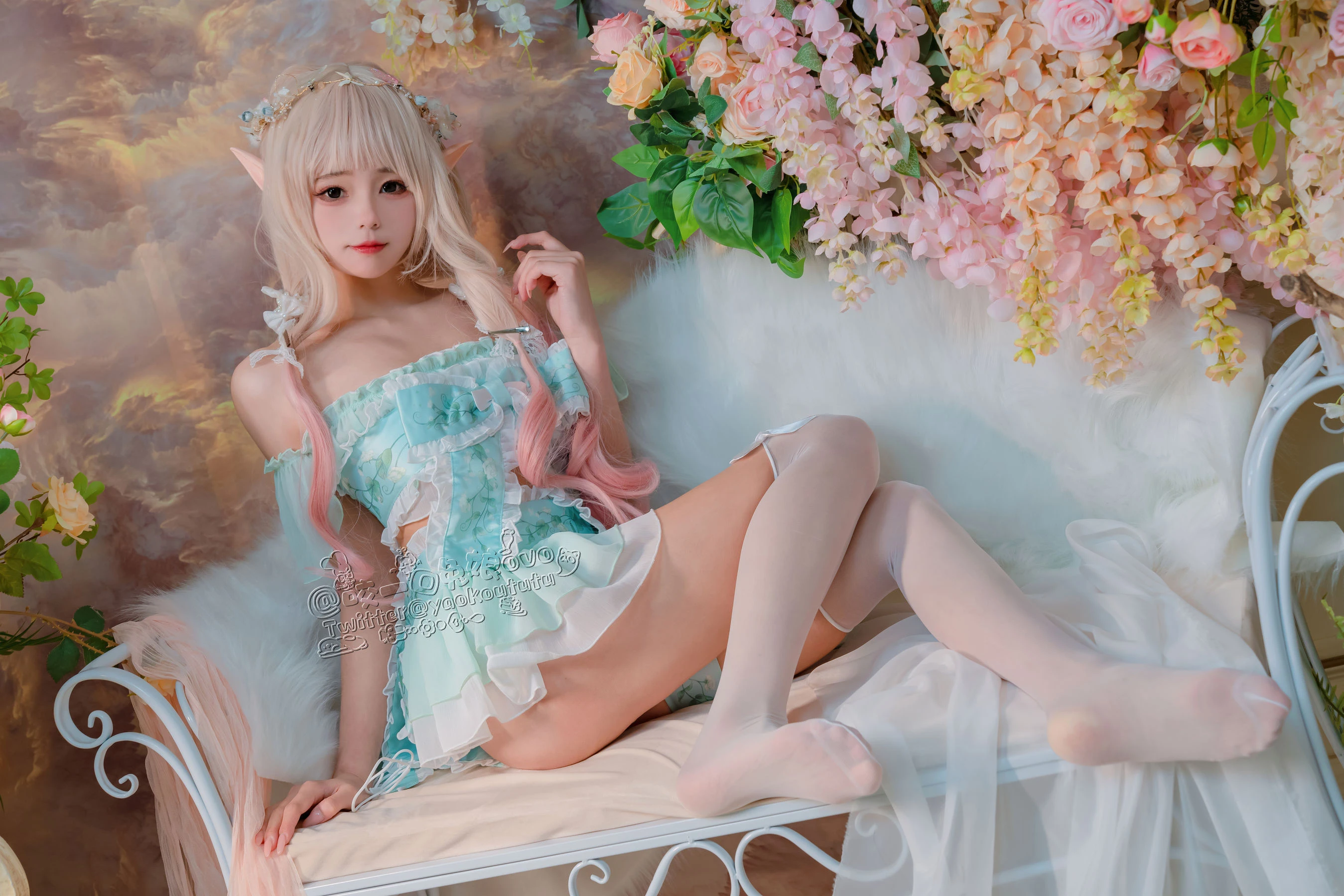 咬一口兔娘 – 豌豆公主的秘密花房 [40P]|图集秀