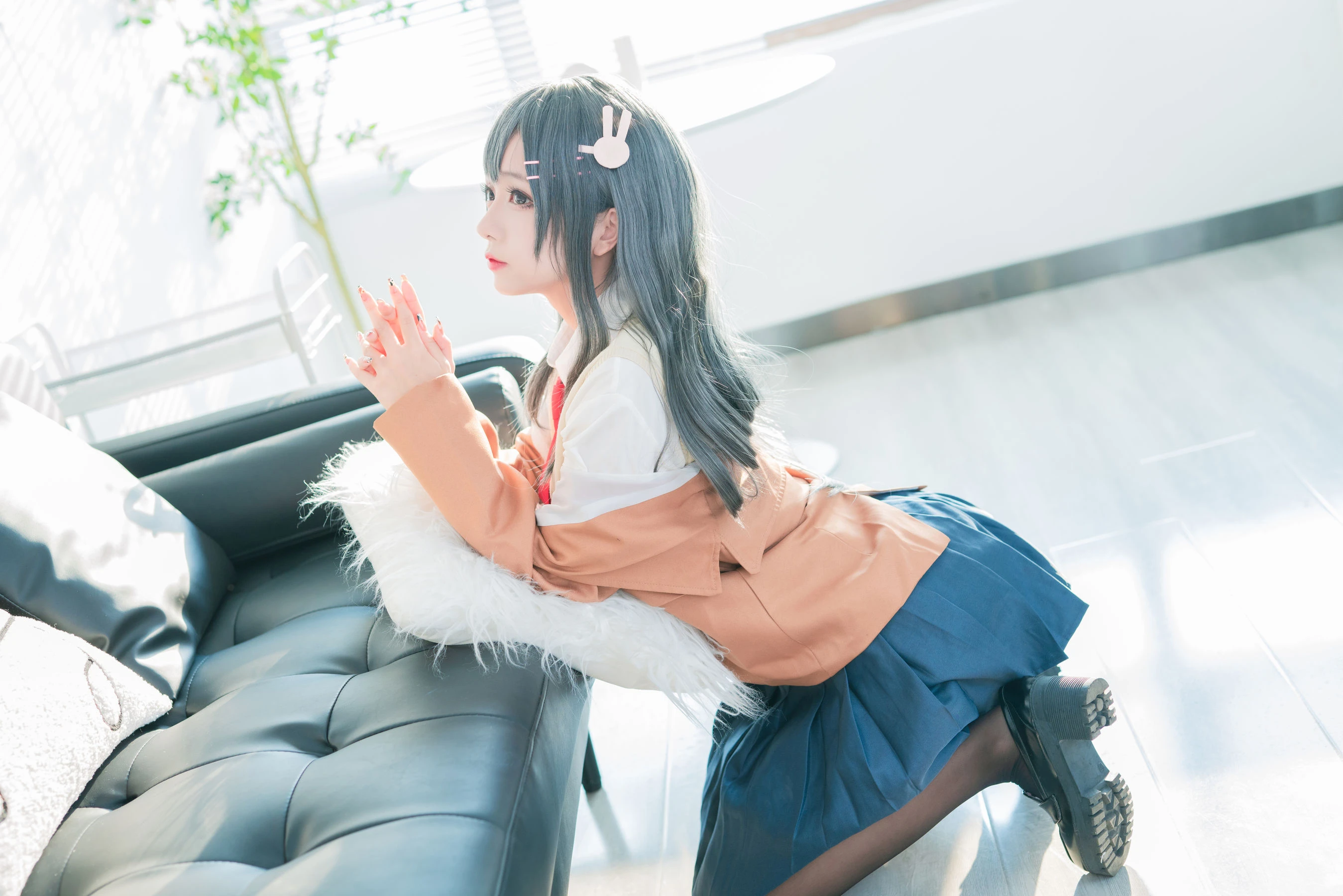 Cosplay日奈娇 – 麻衣校服 [75P]插图1