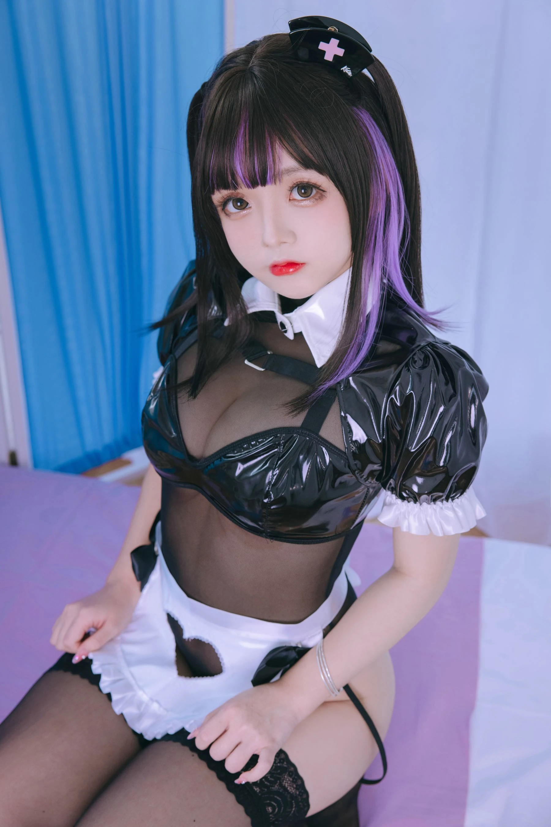 Cosplay日奈娇 – 口罩护士 [75P]插图1