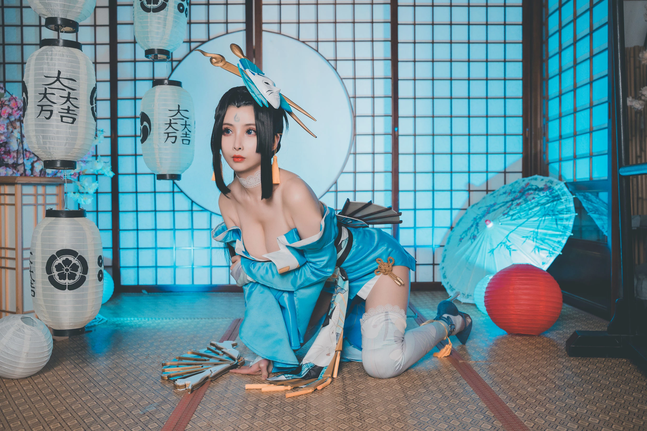 COS福利rioko凉凉子 – 不知火舞魅语 [20P]插图4