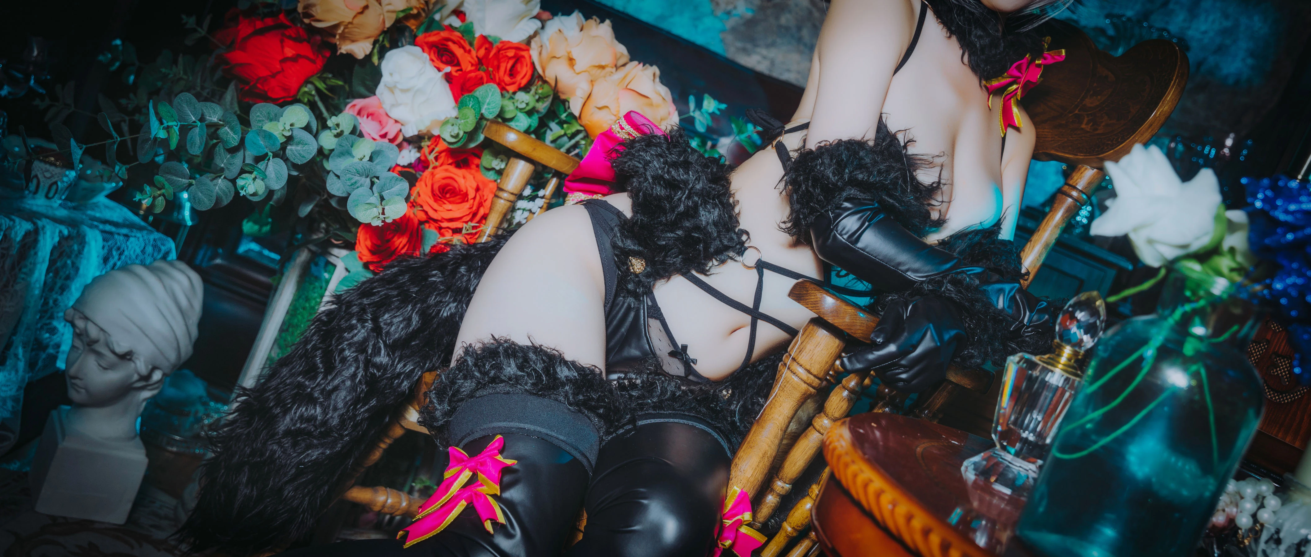 COS福利rioko凉凉子 黑色贞德 [16P]插图2