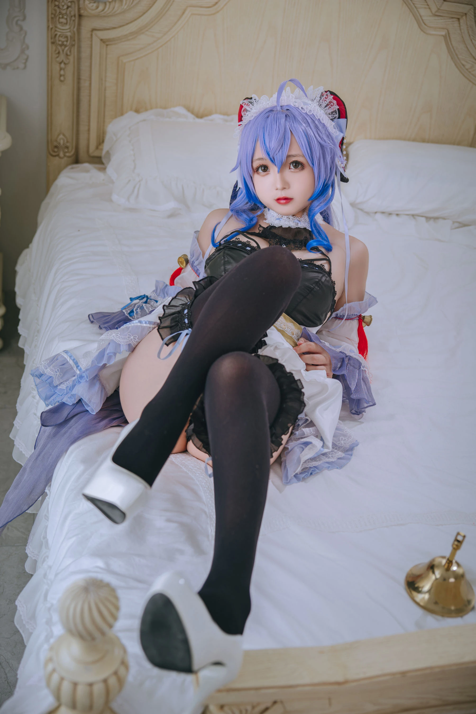 Cosplay日奈娇 – 甘雨女仆 [23P]|图集秀