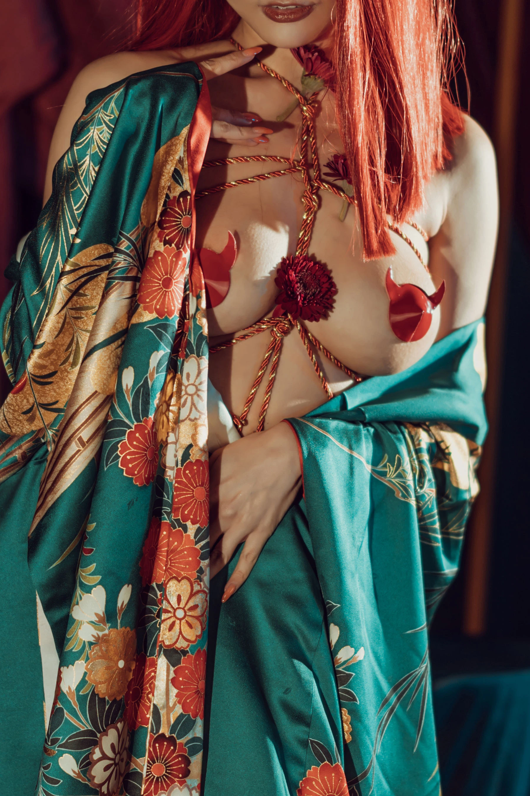 秋和柯基(夏小秋秋秋) – 和服 [36P]插图4