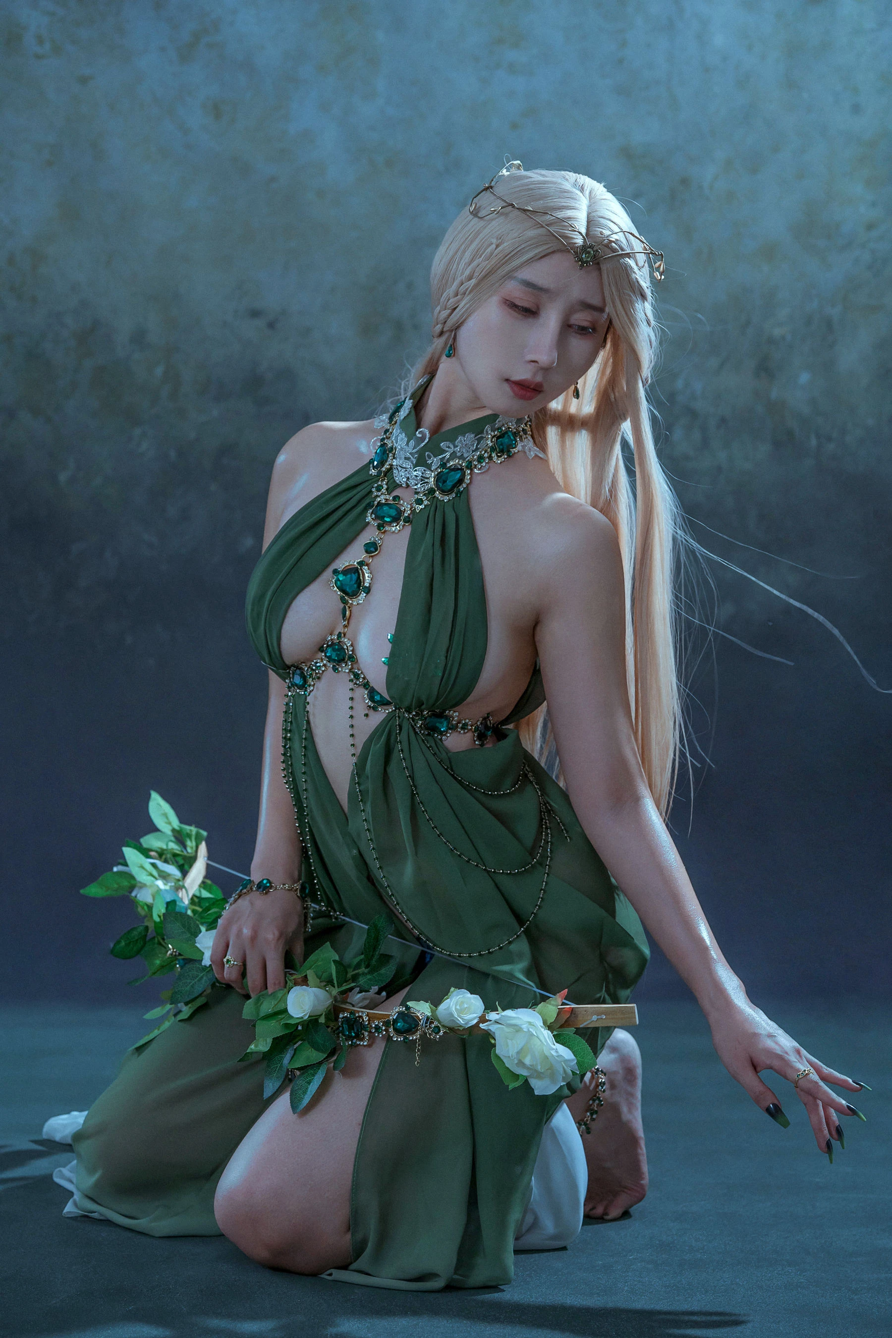 云溪溪 – 奶桃 孔雀石 [40P]插图3