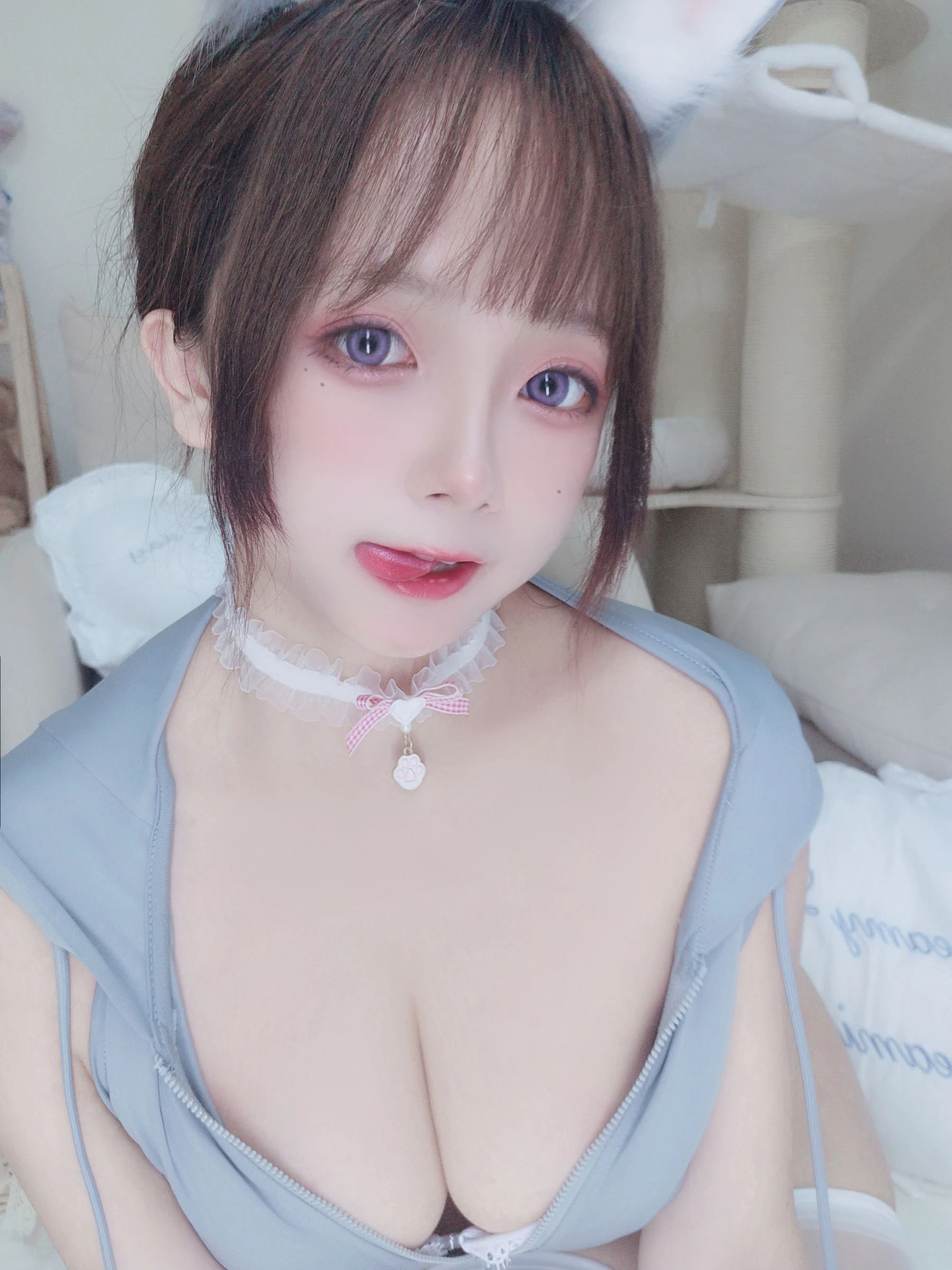 Cosplay日奈娇 – 兔兔卫衣 [65P]插图3