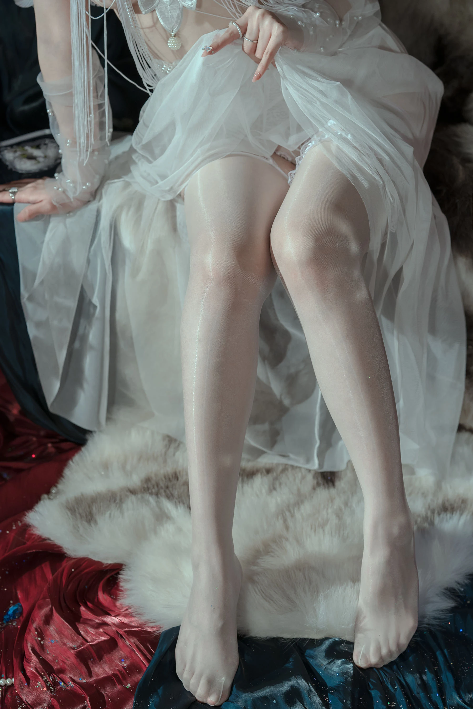 云溪溪 – 奶桃桃 N44天使 [50P]插图2