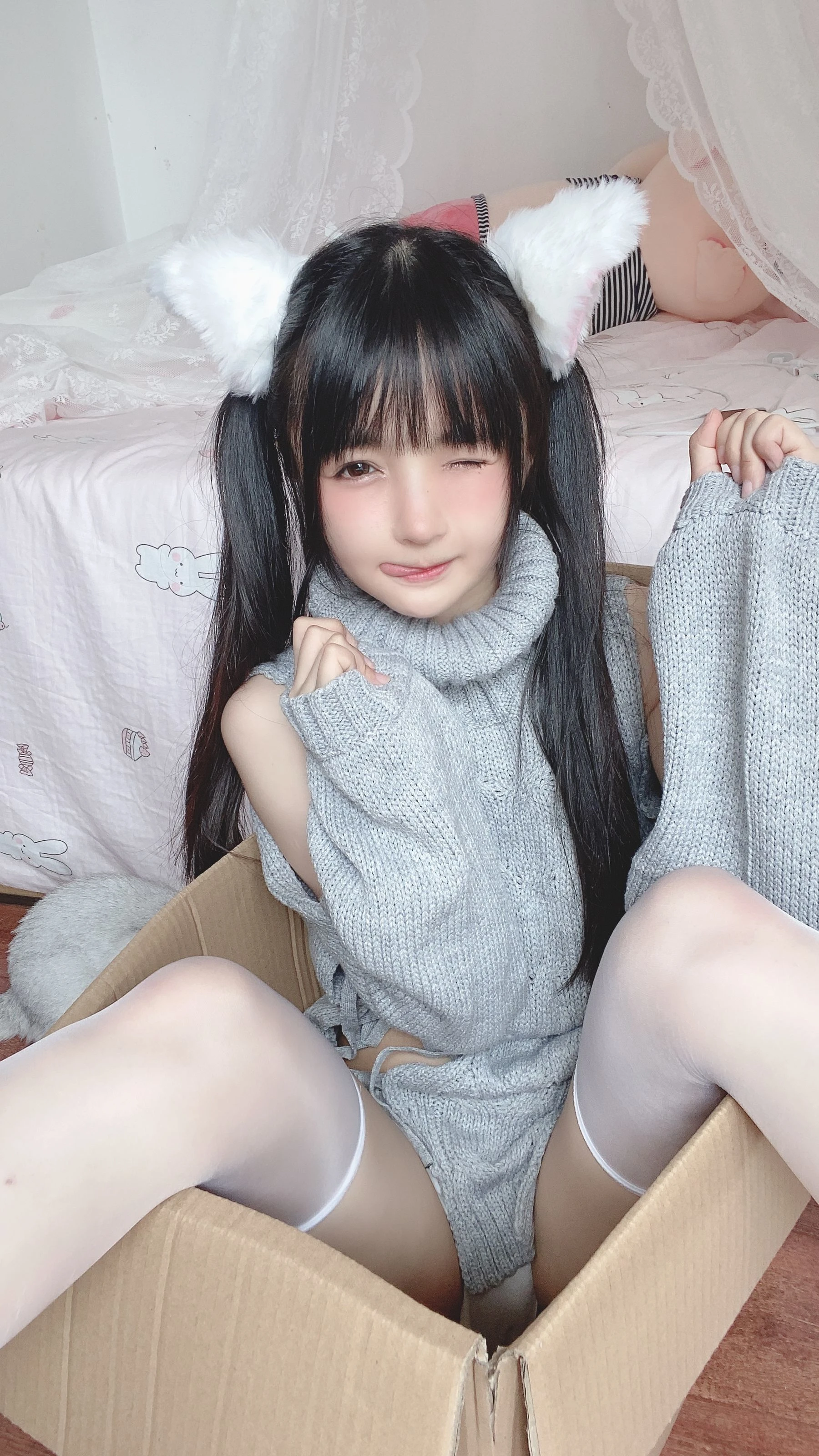 桜井宁宁 – 白い猫ちゃん [50P]插图4