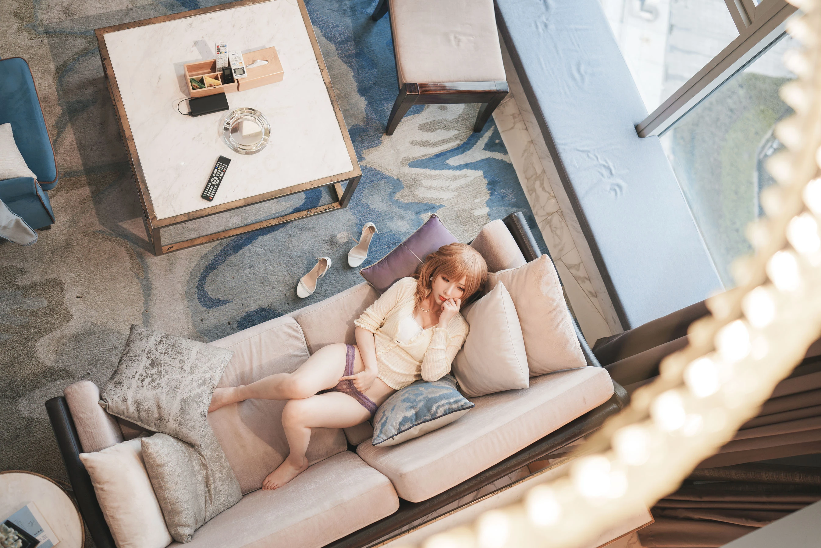 COS福利rioko凉凉子 – 兔女郎人妻 下班后 [30P]插图5