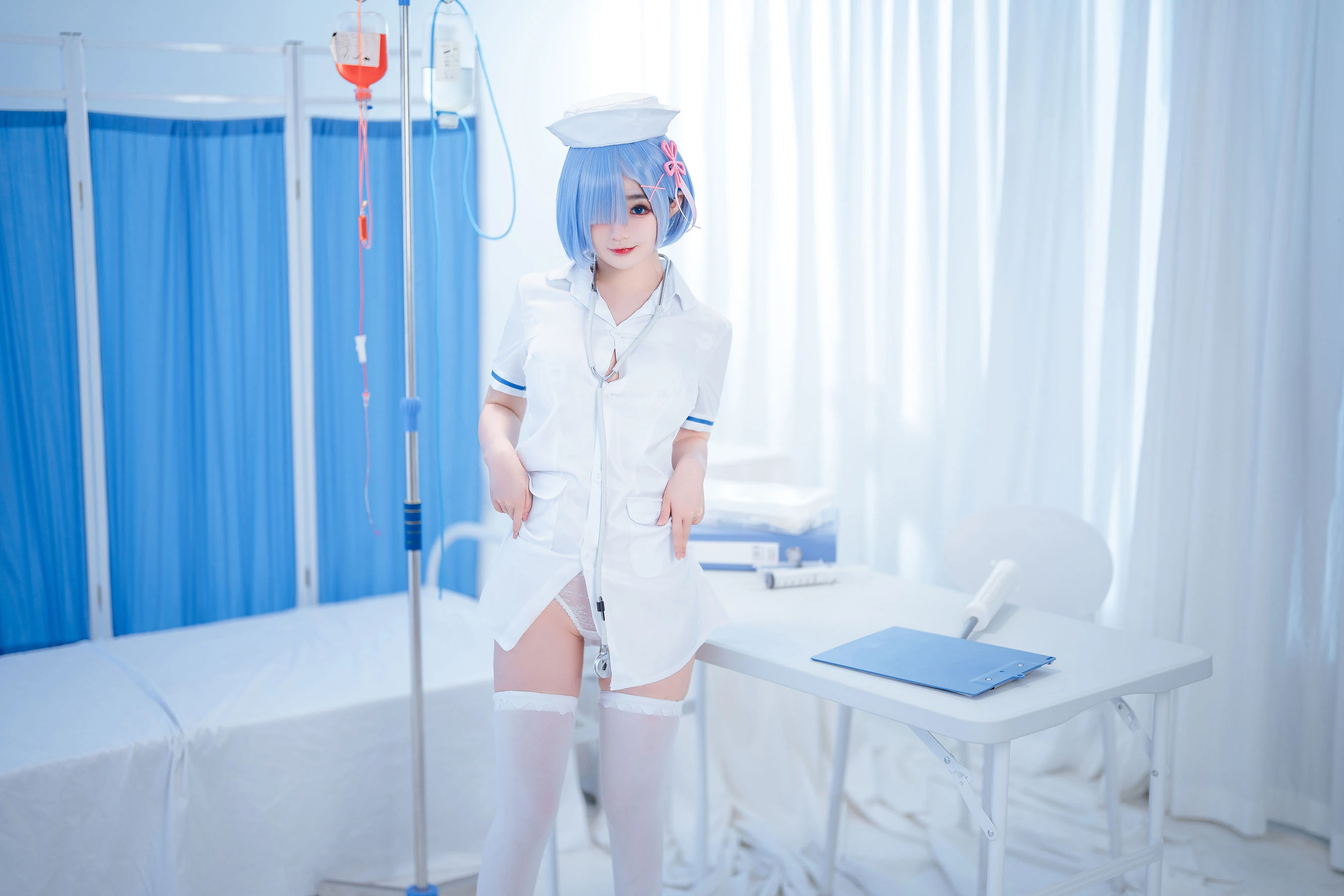 桜井宁宁 – 雷姆护士 [108P]插图5