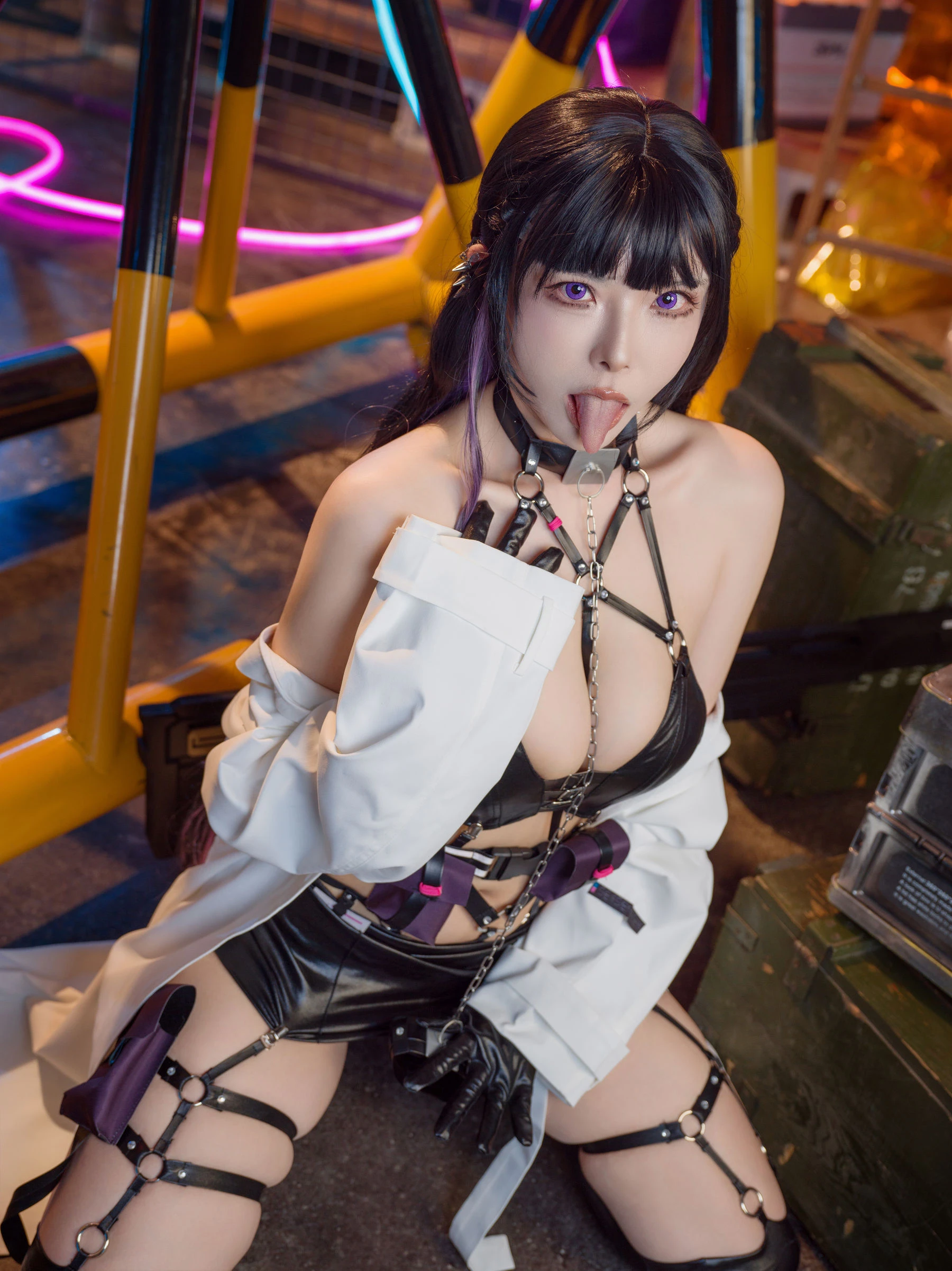 Natsuko夏夏子&秋和柯基 – 米哈拉&尤妮 [73P]插图5