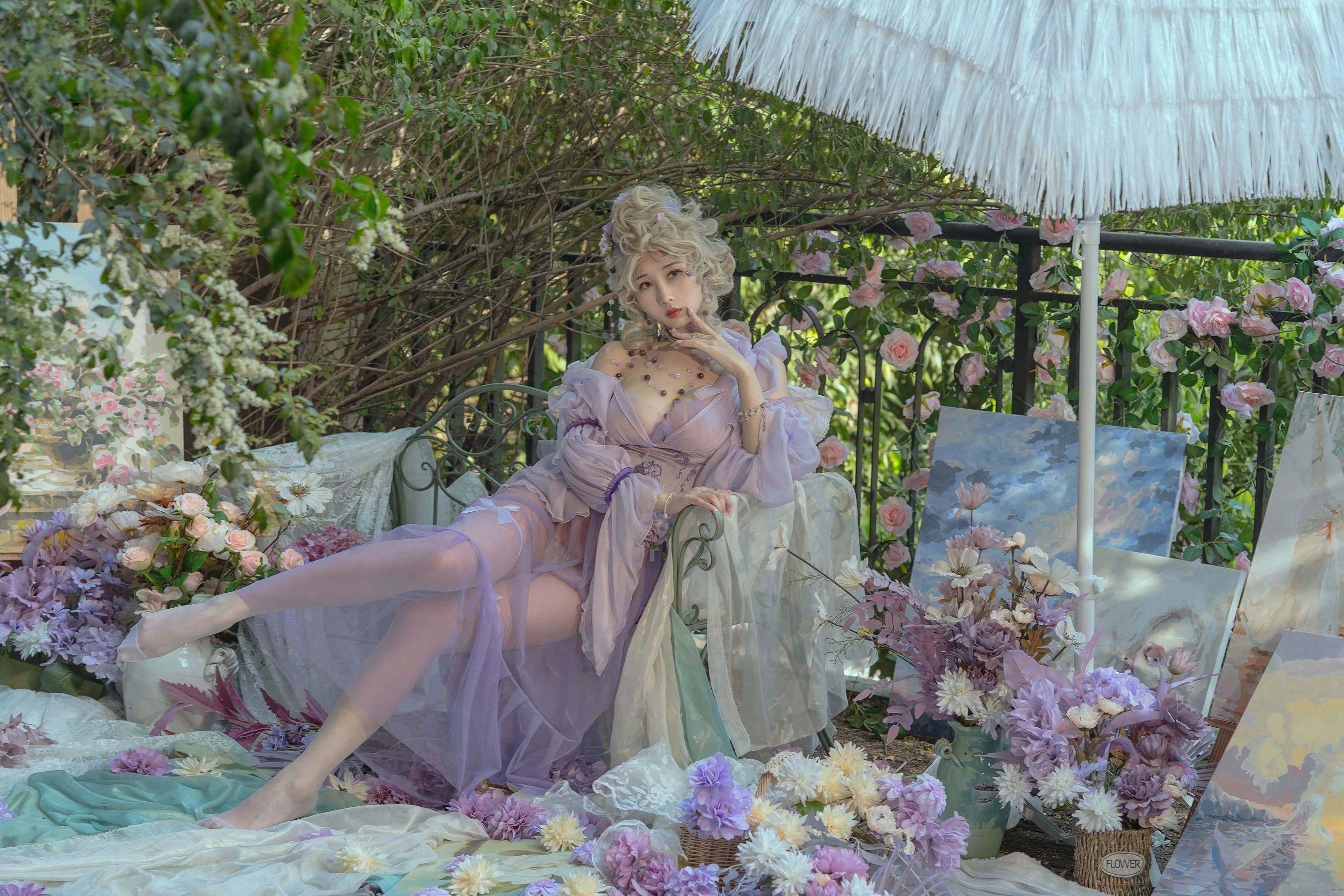 云溪溪 – 奶桃 春风 [50P]插图5