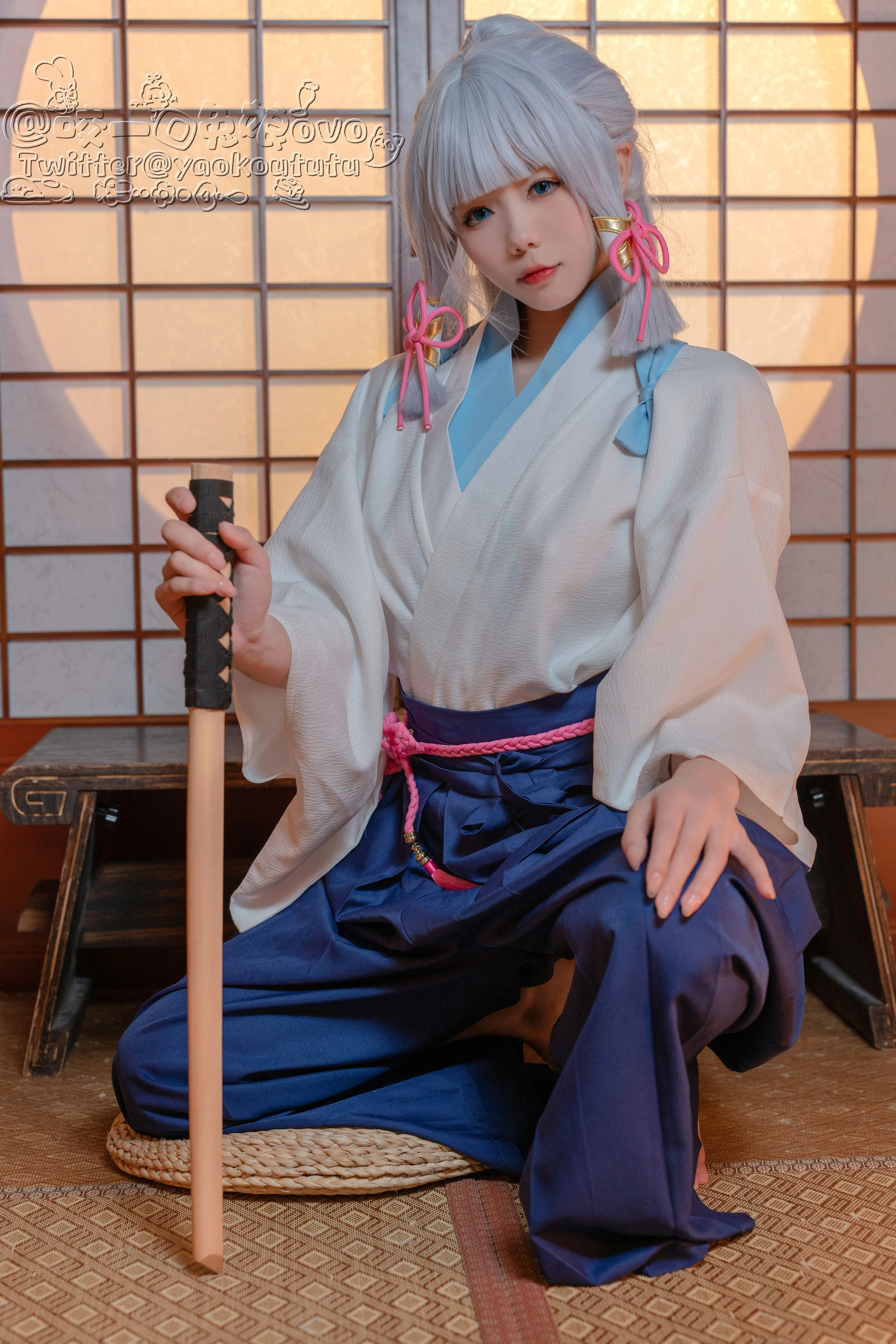 咬一口兔娘 – 绫华的小憩 [60P]插图2