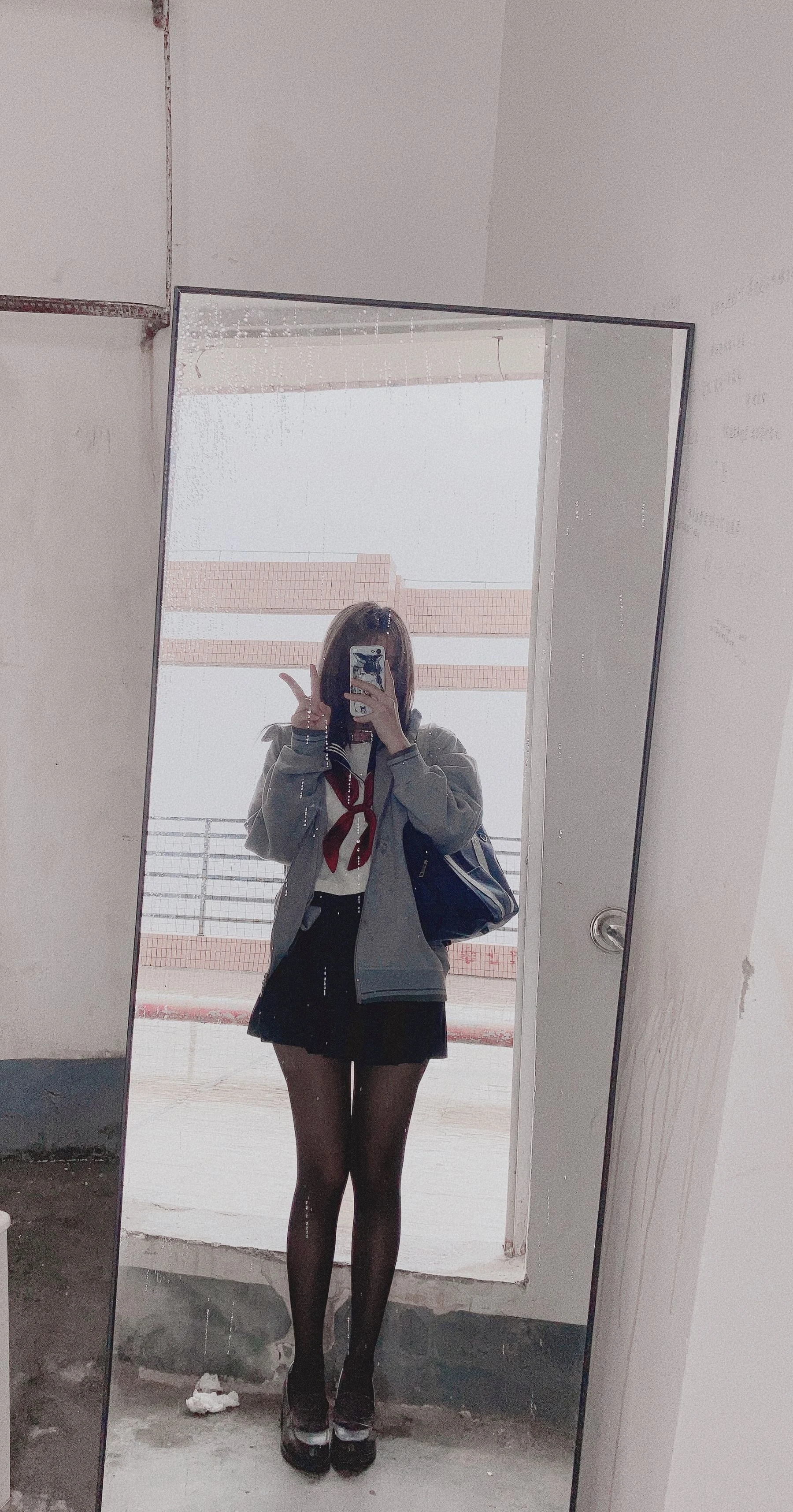 动漫博主柒柒要乖哦 – 天台学姐 [80P]插图3