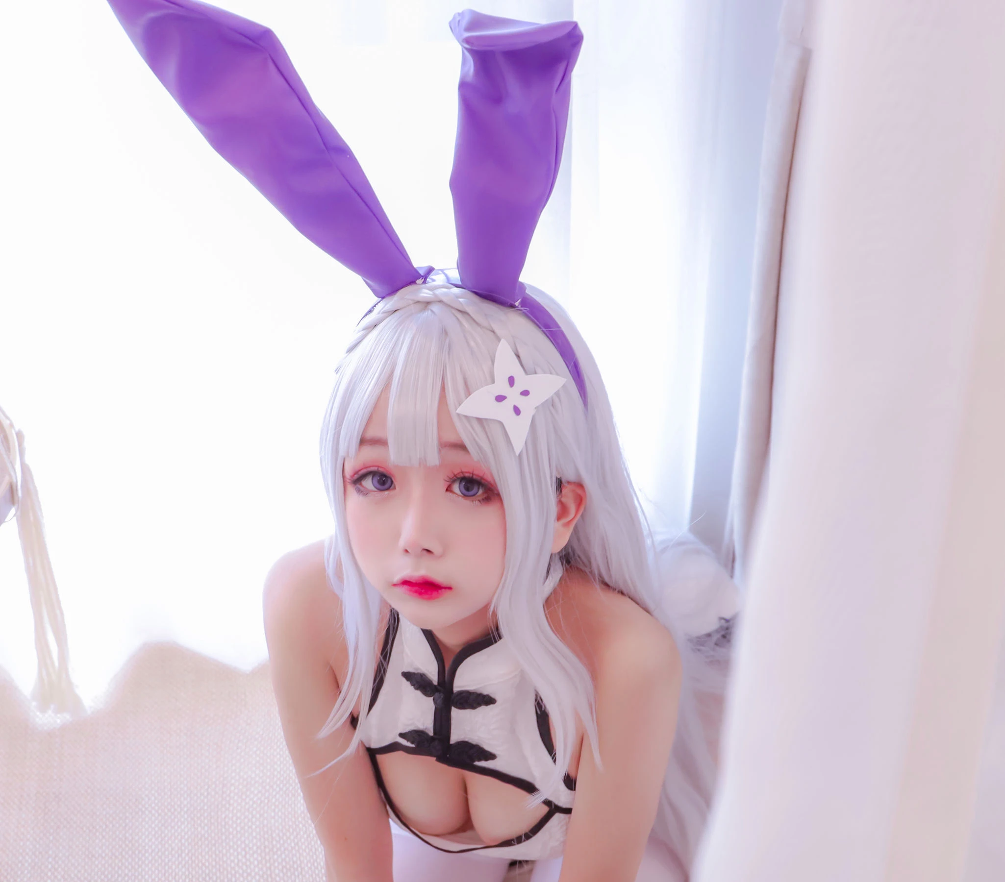 Cosplay日奈娇 白旗袍 [42P]插图5