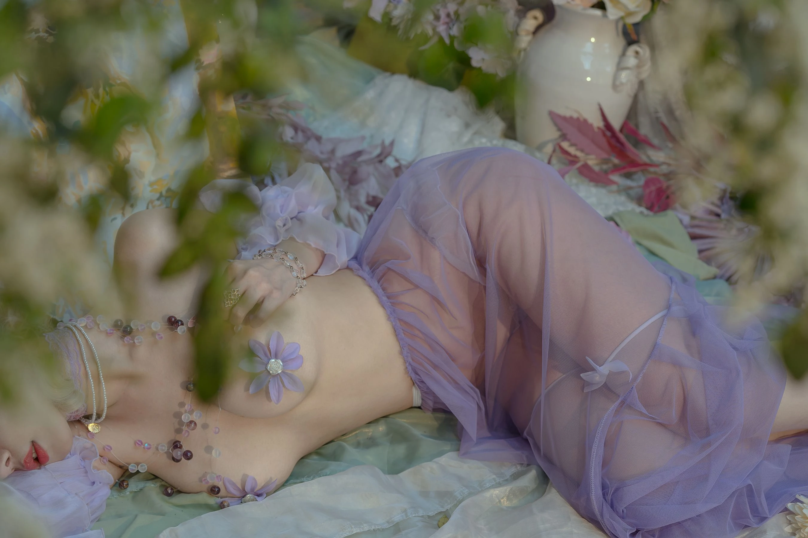 云溪溪 – 奶桃 春风 [50P]插图3