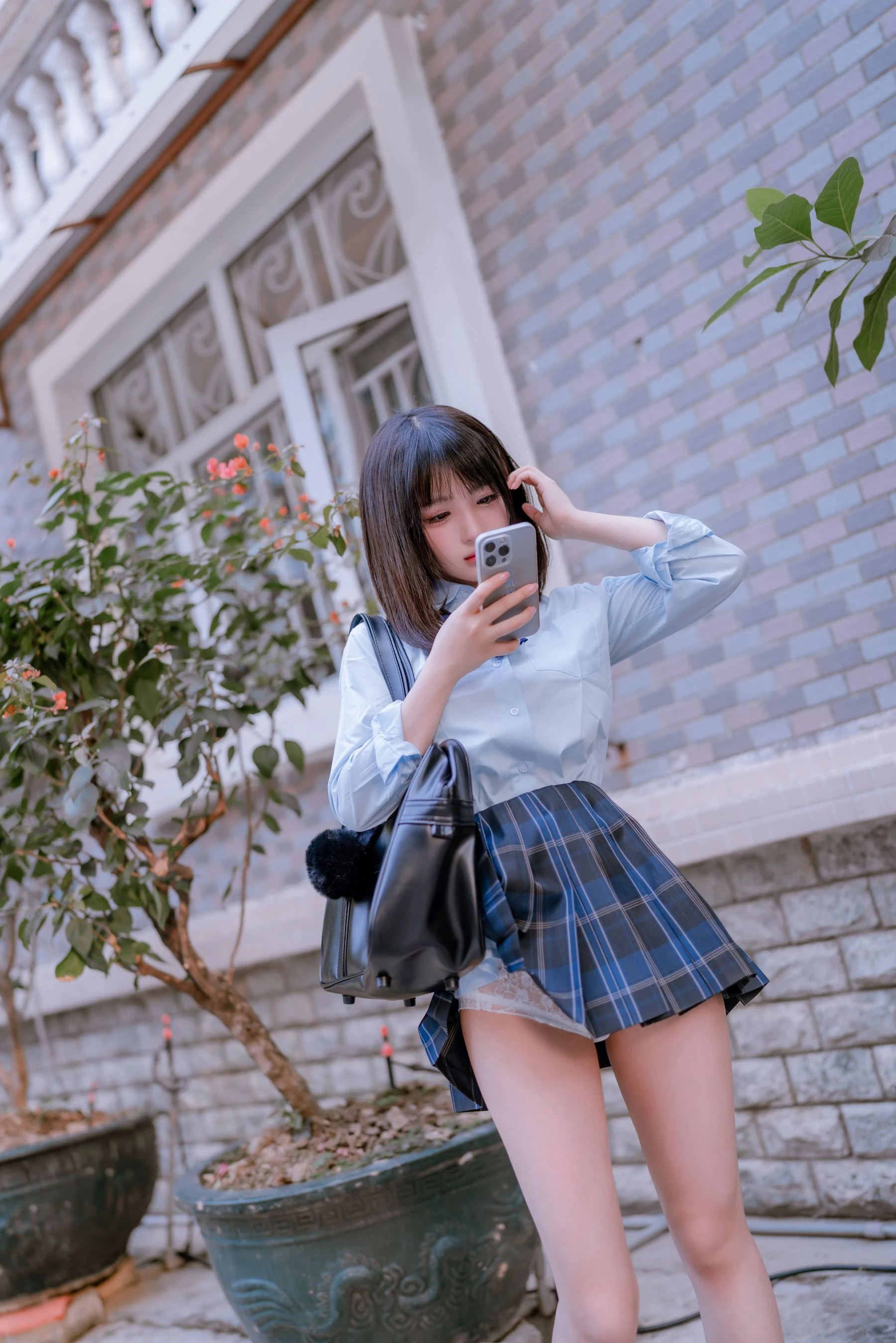 桜井宁宁 – JK之居家 [66P]|图集秀