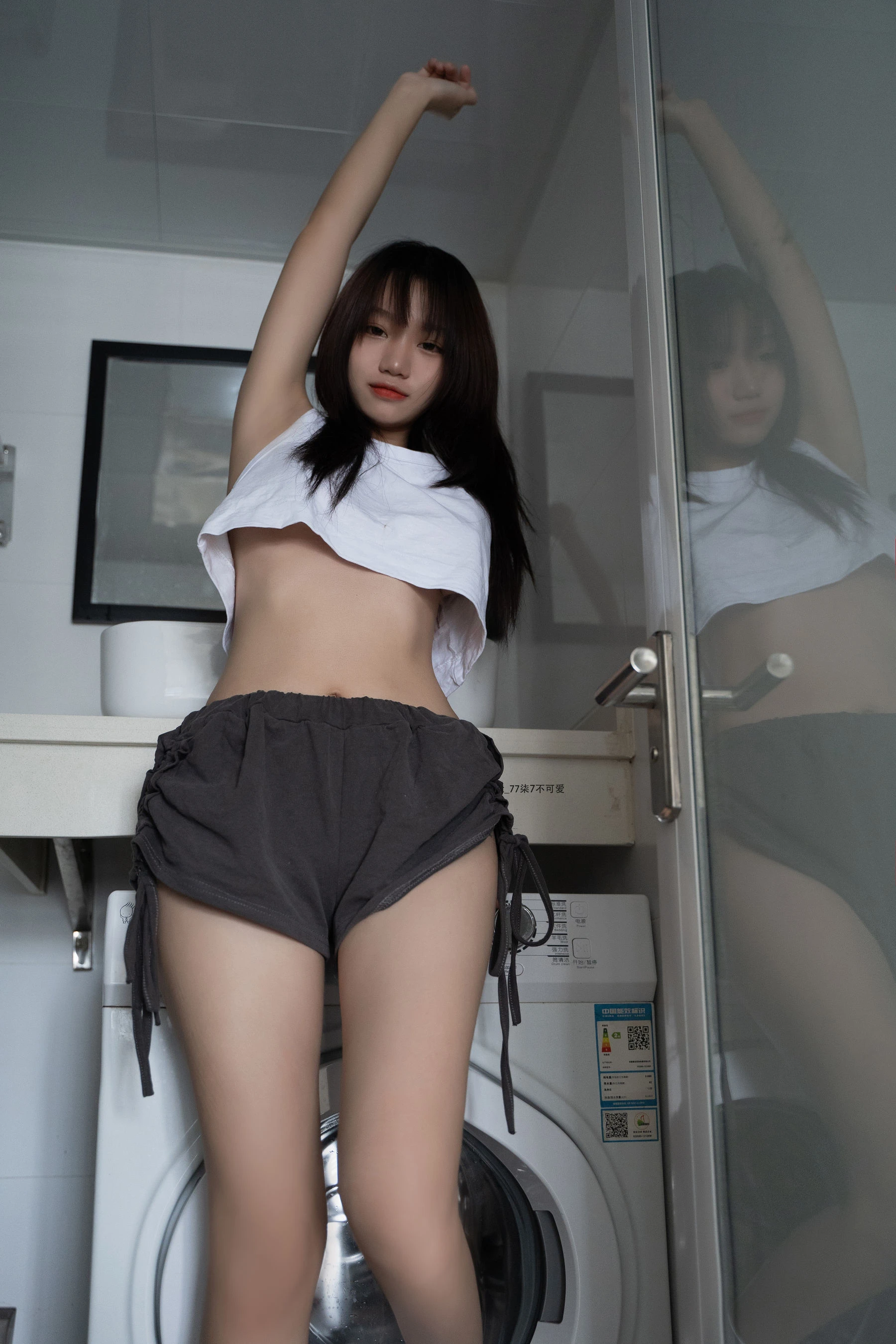 动漫博主柒柒要乖哦 – 初恋背心 [111P]插图5