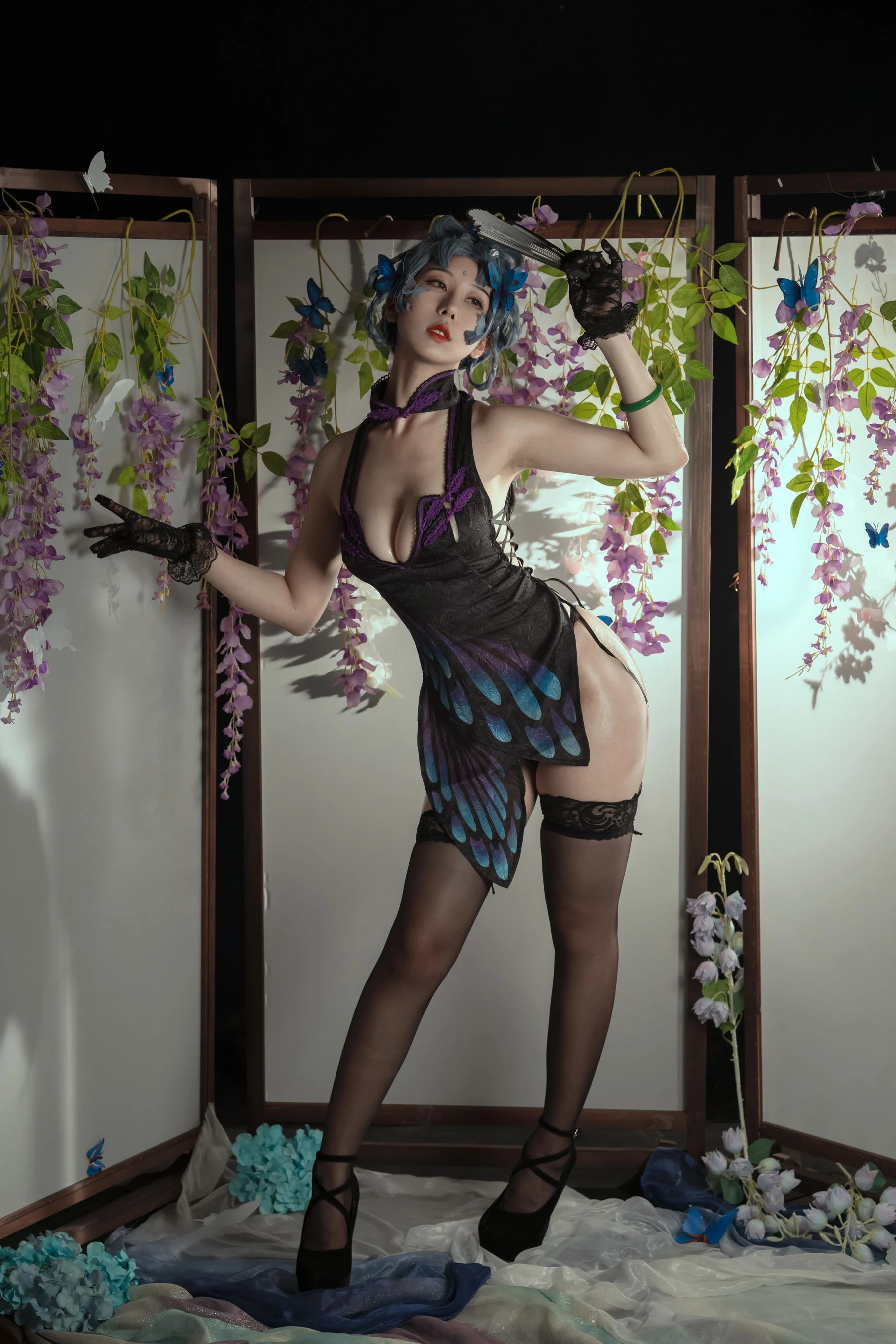 云溪溪 – 奶桃蝴蝶 [50P]插图1