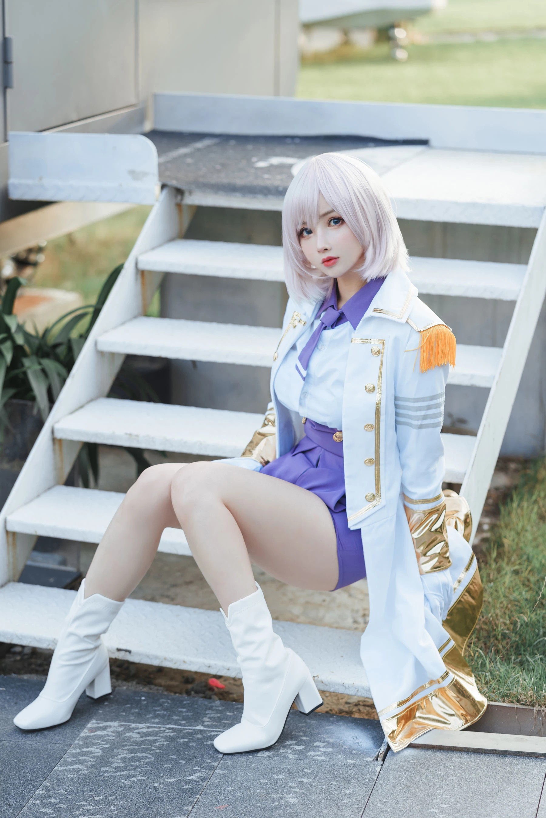 COS福利rioko凉凉子 – 电光机王 貉 [51P]插图5