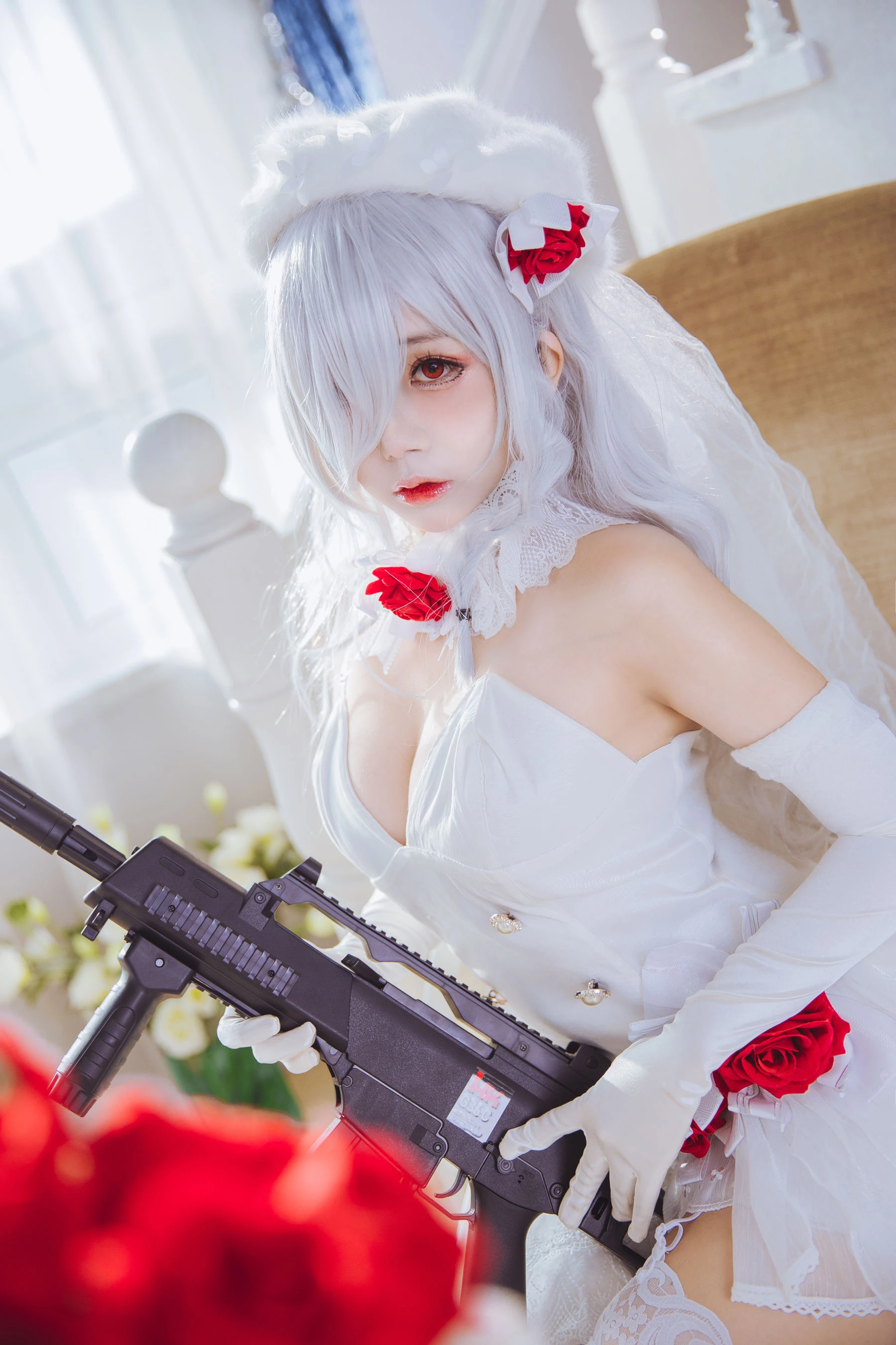 Cosplay日奈娇 g36c 礼服 [40P]插图2