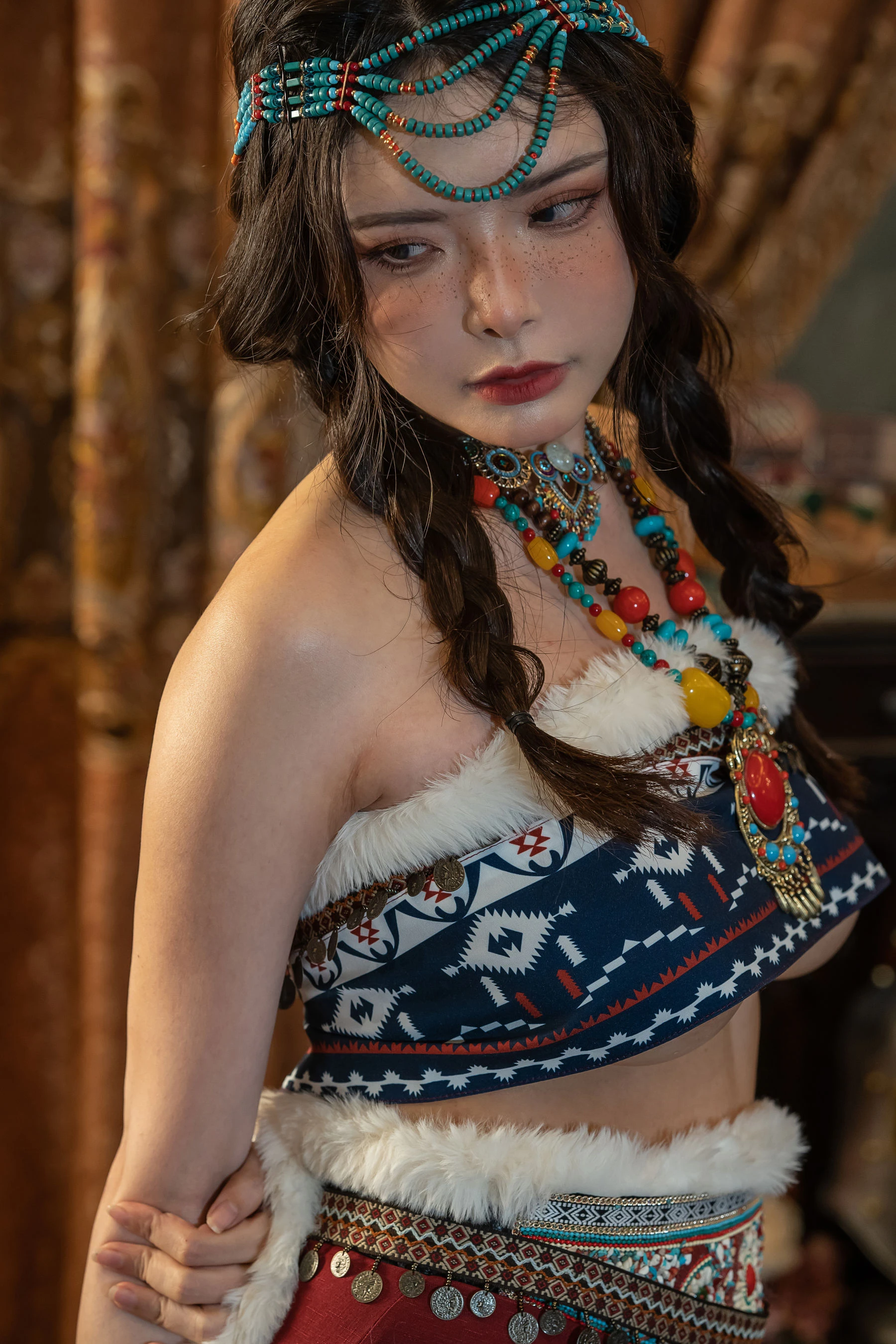 秋和柯基(夏小秋秋秋) – 雀斑少女 [34P]插图4