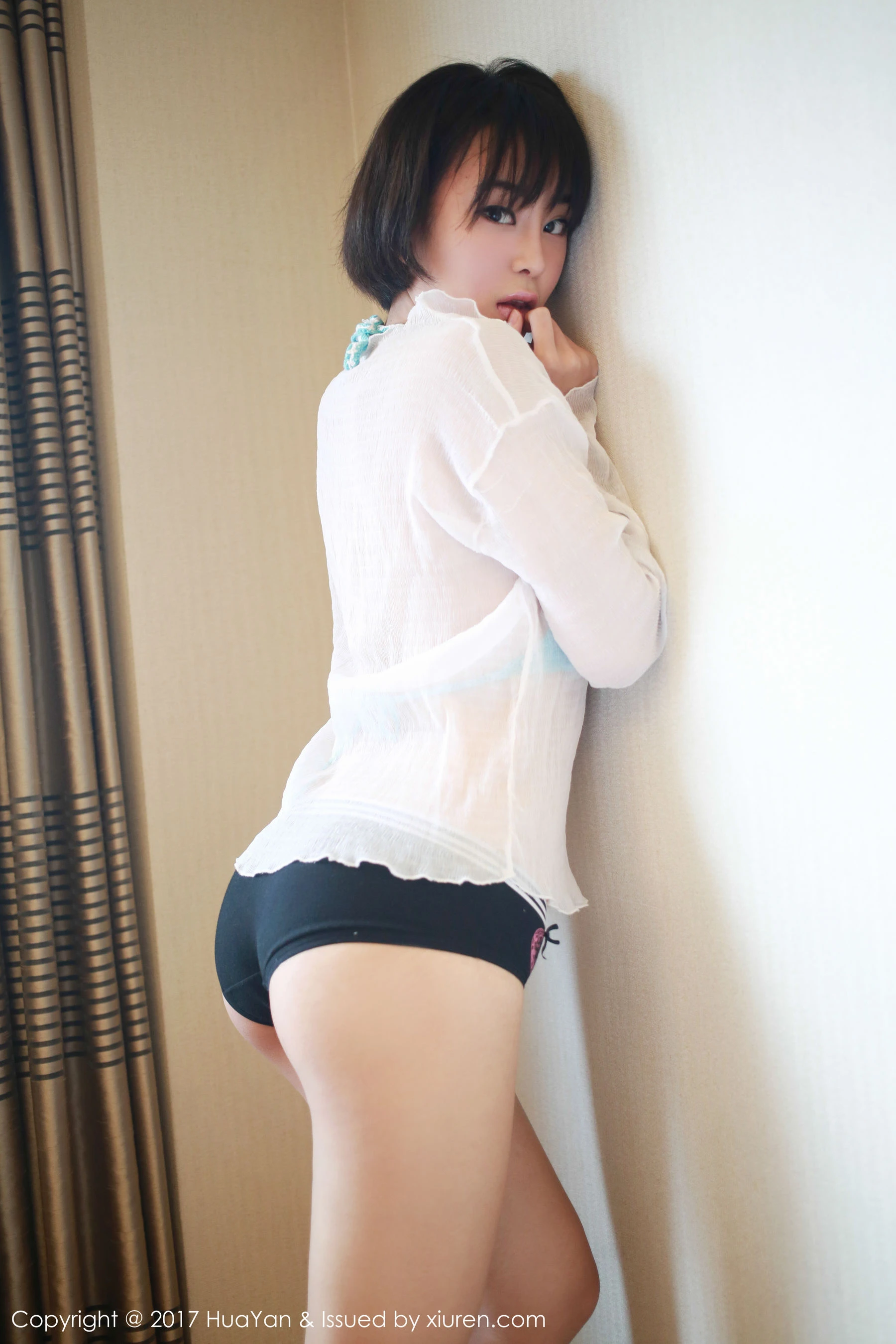 清新短发新人@艺蕾 HUAYAN 花の颜 VOL.035 [43P]插图6