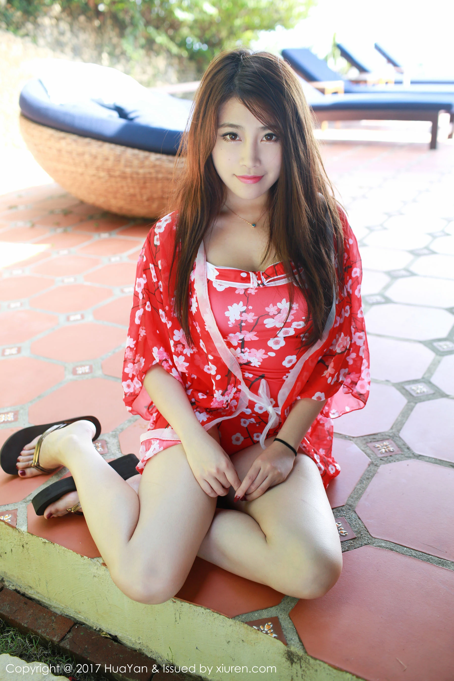 许诺Sabrina《粉嫩和服+校服系列》 HUAYAN 花の颜 Vol.019 [53P]插图3