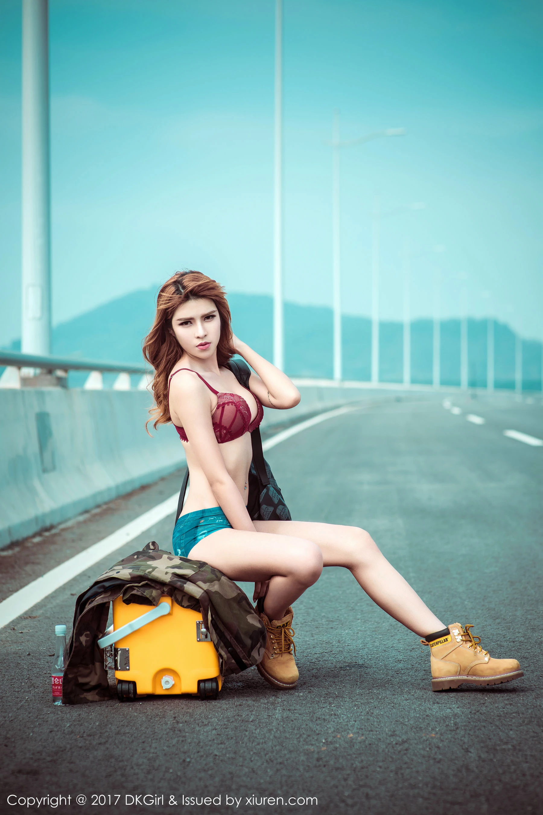 蔡乐儿《美胸美腿，修长丝足》 御女郎DKGirl VOL.018 [57P]插图1