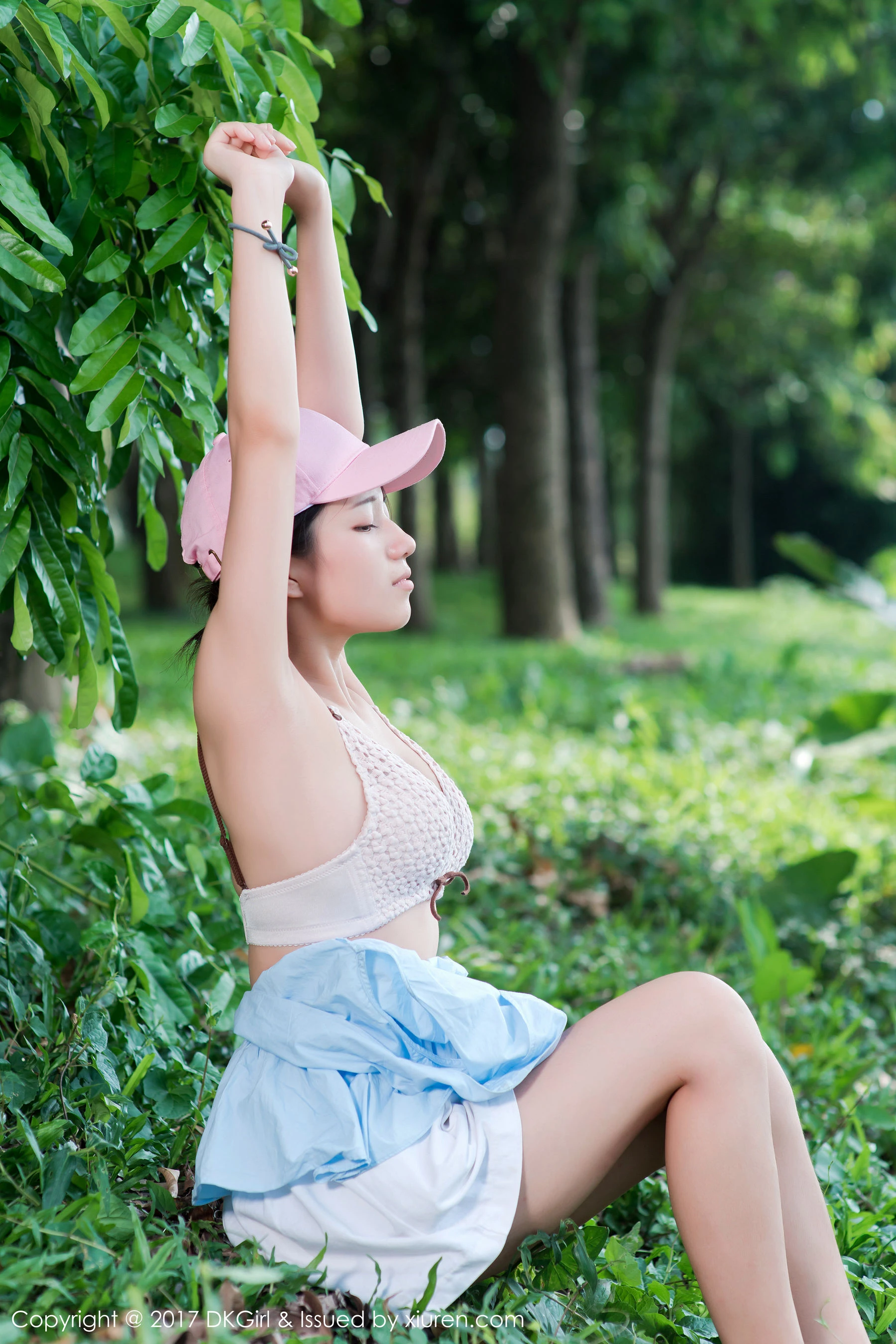 仓井优香《童颜美乳，日系清纯少女，户外露出》 御女郎DKGirl Vol.039 [49P]插图1