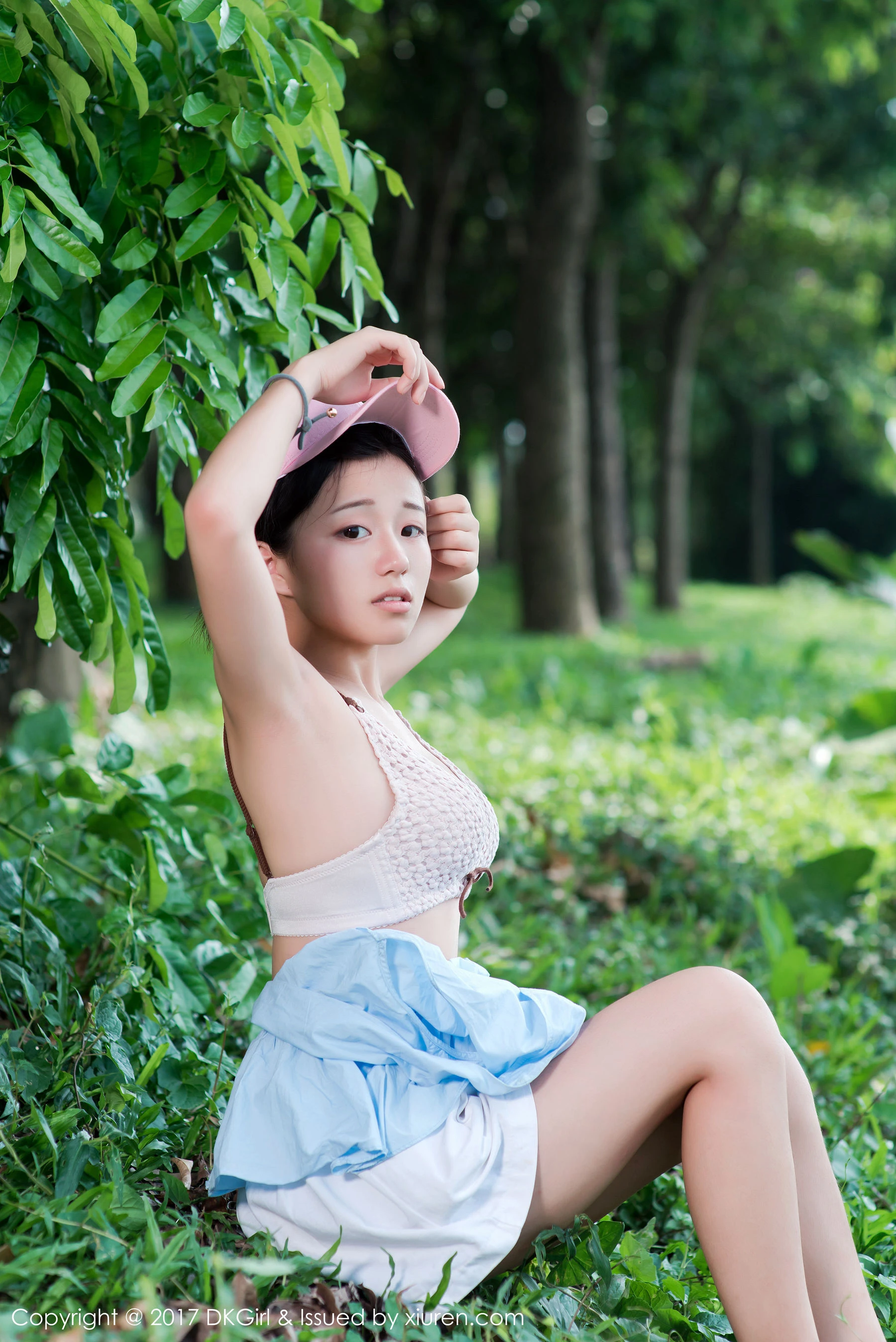 仓井优香《童颜美乳，日系清纯少女，户外露出》 御女郎DKGirl Vol.039 [49P]插图2