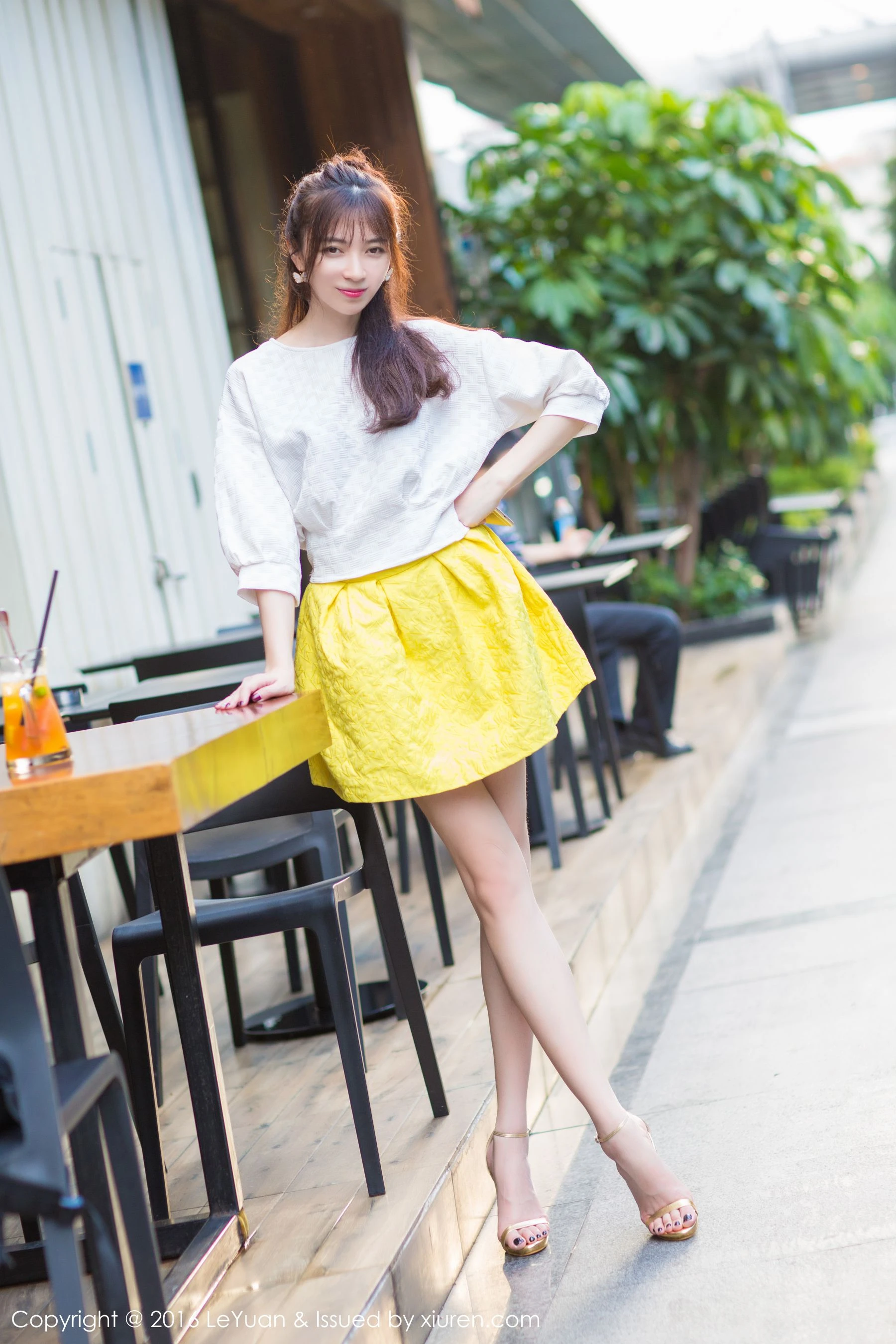 楚琪kiki 《小清新街拍+比基尼系列》 星乐园LeYuan Vol.006 [50P]插图8