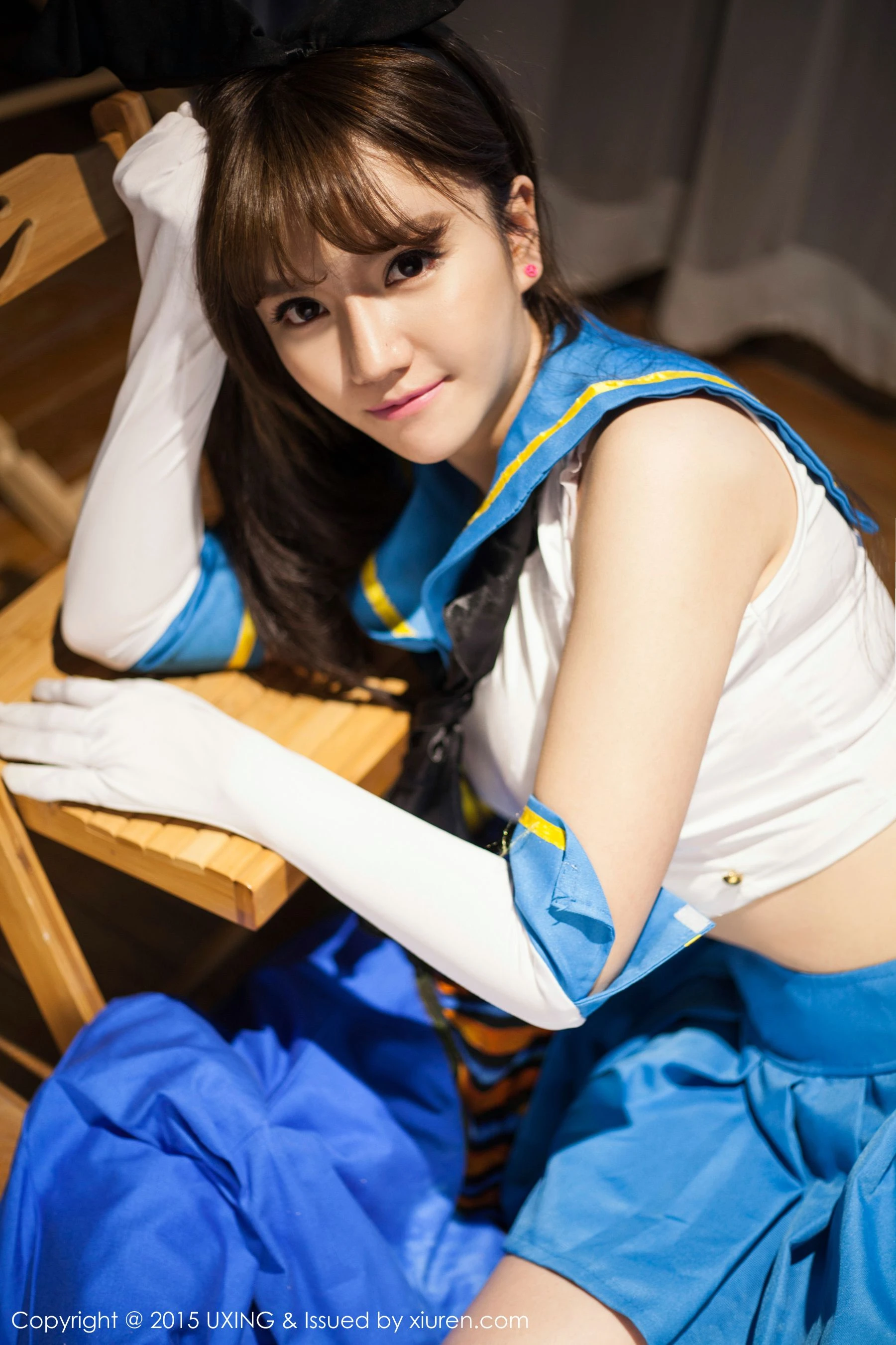 艾西Ashley – 极品清新女神写真集 UXING优星馆 Vol.007 [52P]插图8