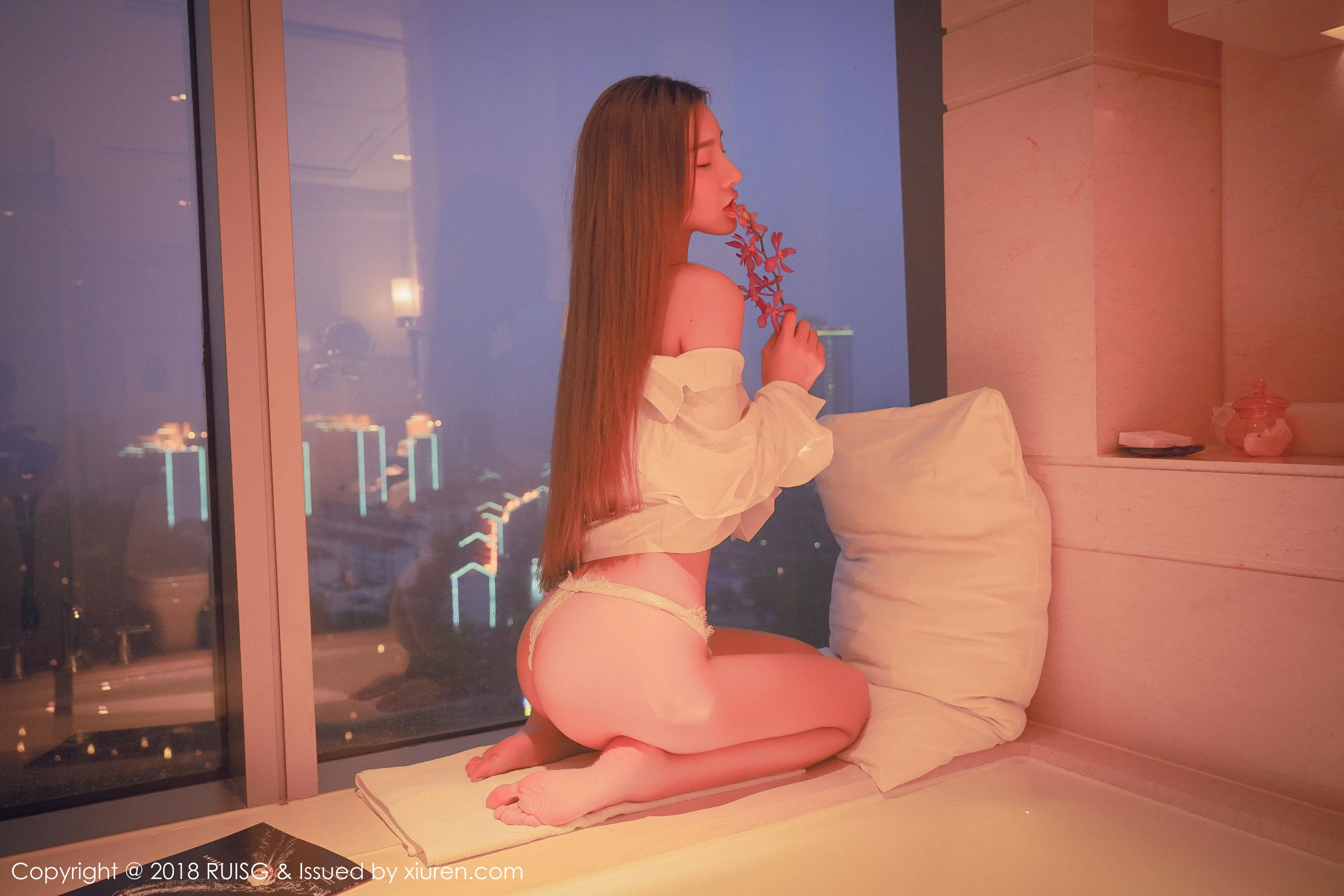 M梦baby《魅惑白衬衫》 瑞丝馆RUISG Vol.051 [39P]插图10