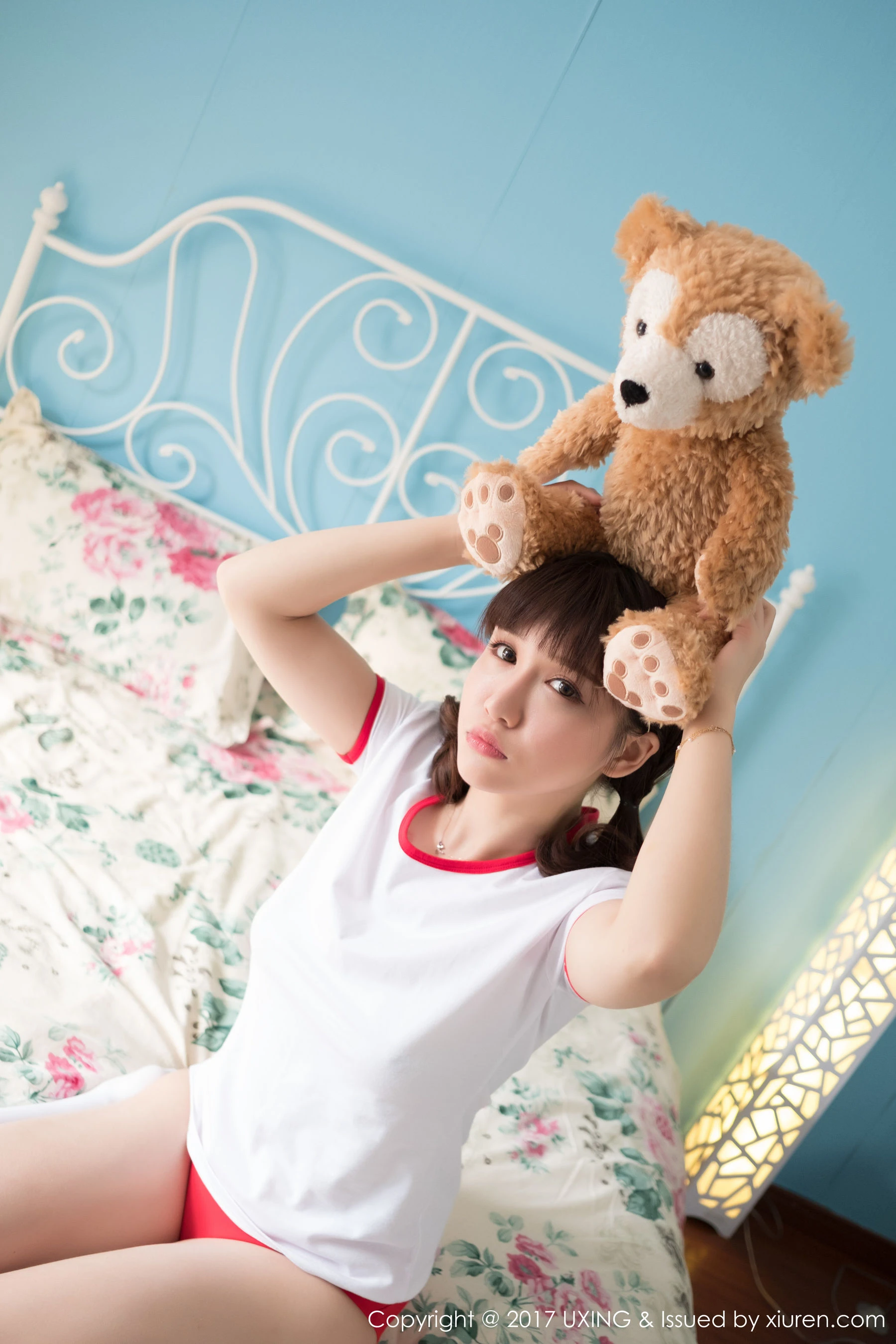 K8傲娇萌萌Vivian《体操服系列》 优星馆UXING VOL.040 [45P]插图10