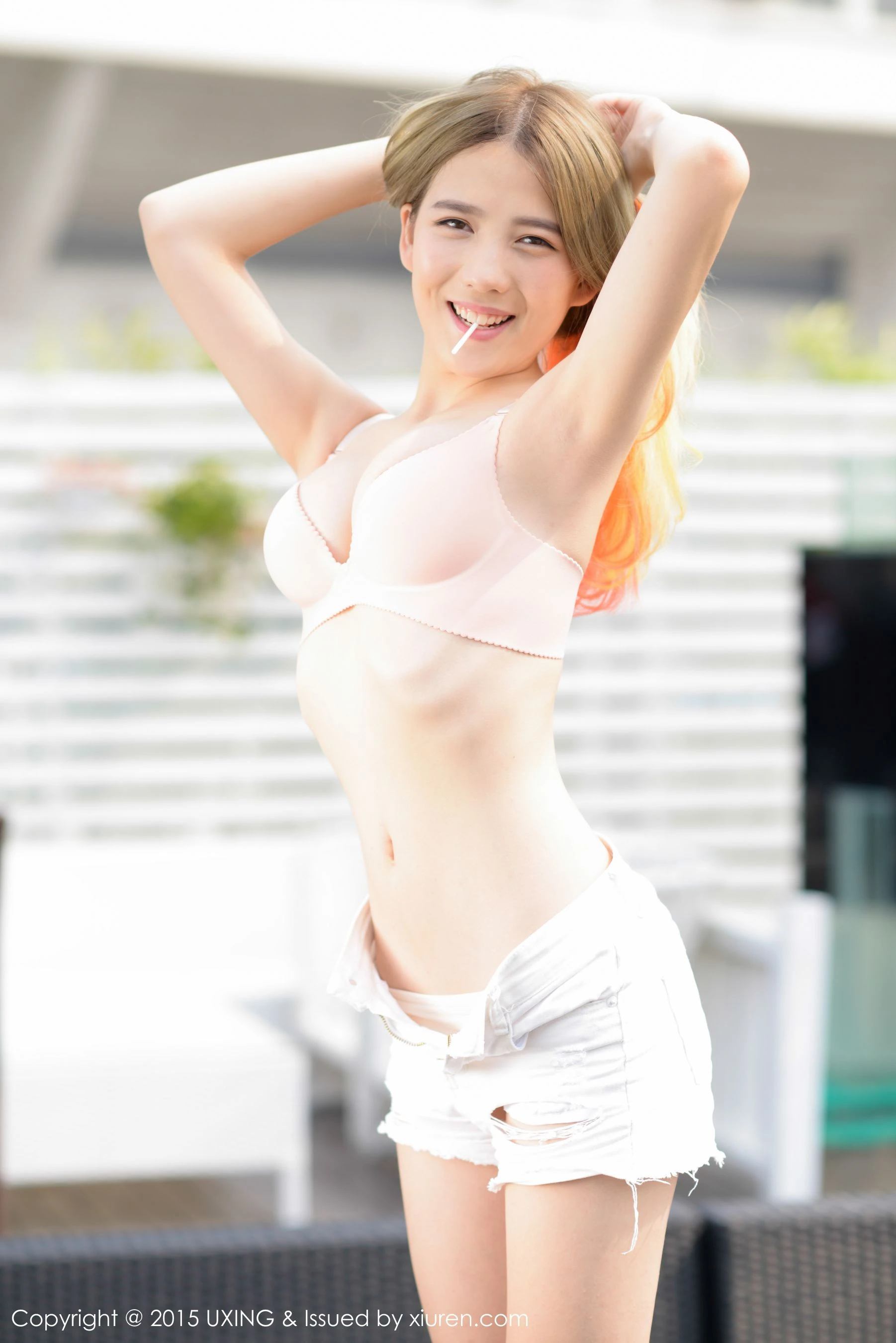 懒桃子 – 嫩妹子的诱惑 UXING优星馆 Vol.028 写真集 [56P]插图3