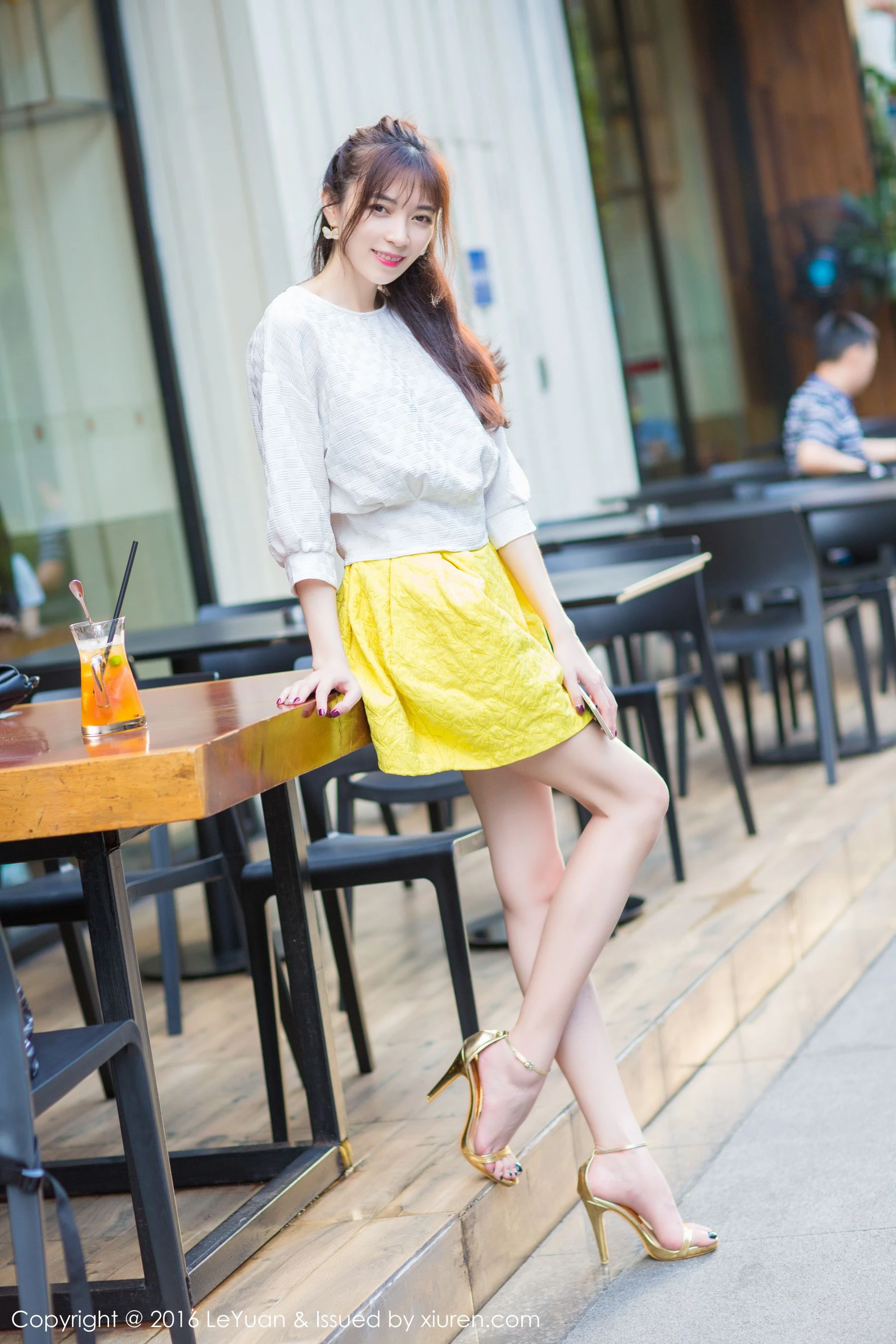 楚琪kiki 《小清新街拍+比基尼系列》 星乐园LeYuan Vol.006 [50P]插图9