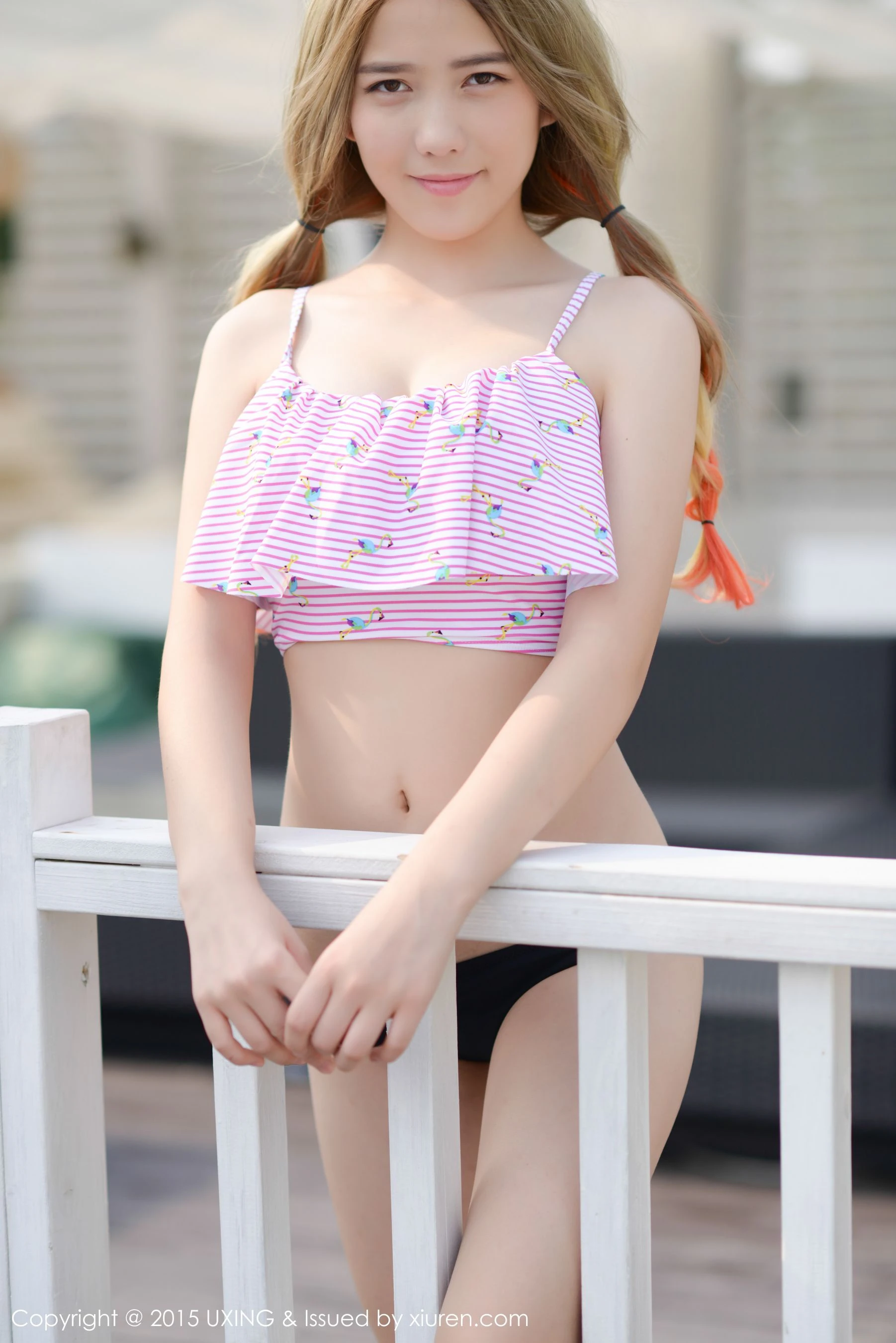 懒桃子 – 清新妹子俏皮诱惑 UXING优星馆 Vol.032 写真集 [50P]插图4