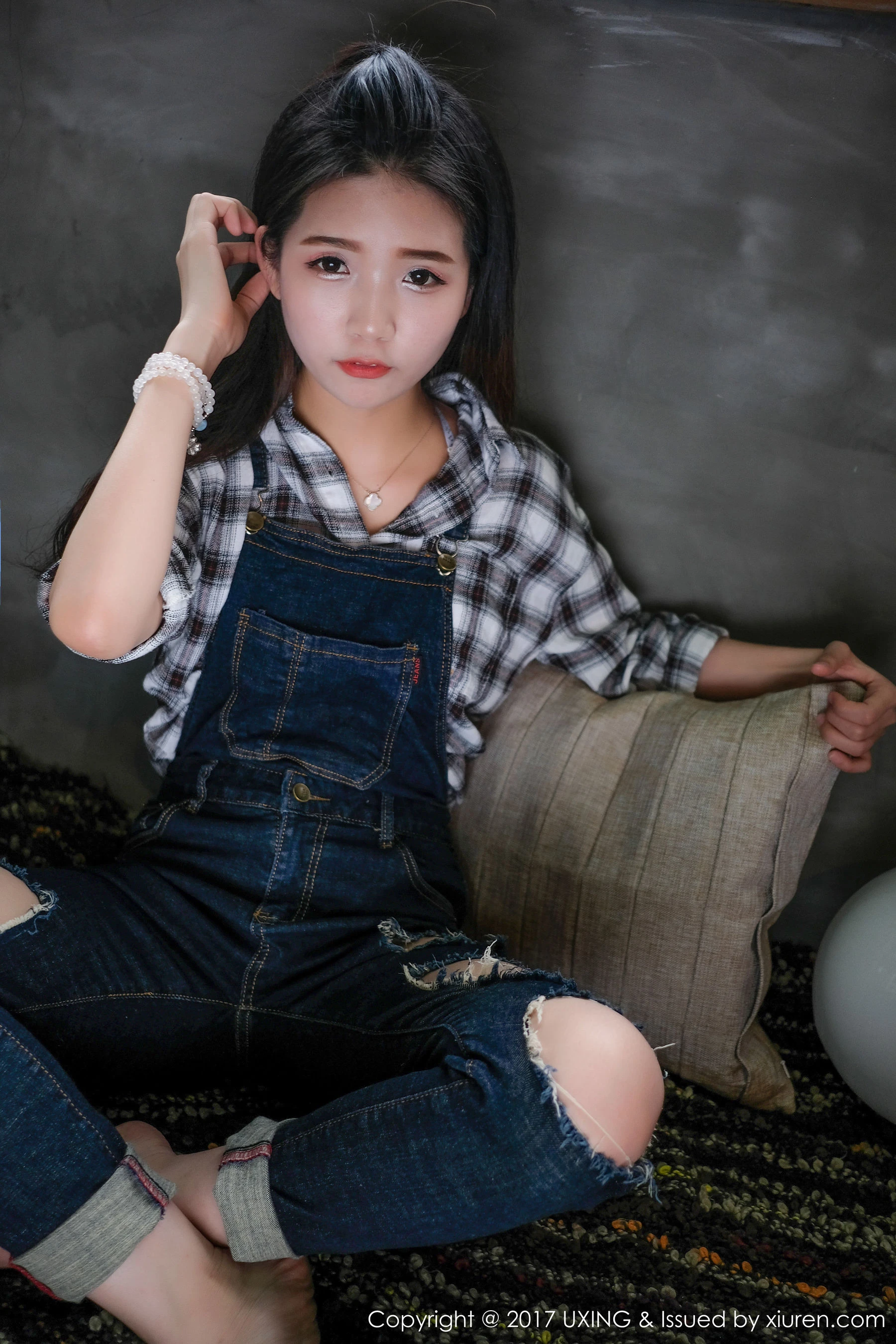 可爱的小叶子《清纯甜美可人的萝莉》 优星馆UXING VOL.044 [36P]插图6